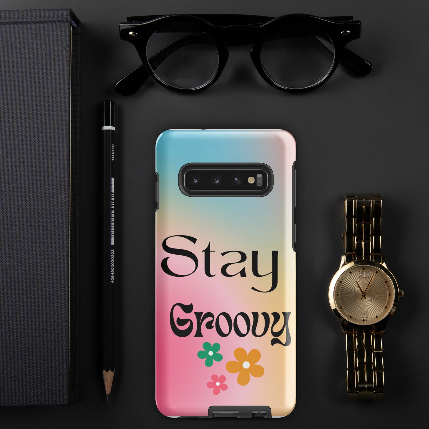 Stay Groovy Tough case for Samsung®
