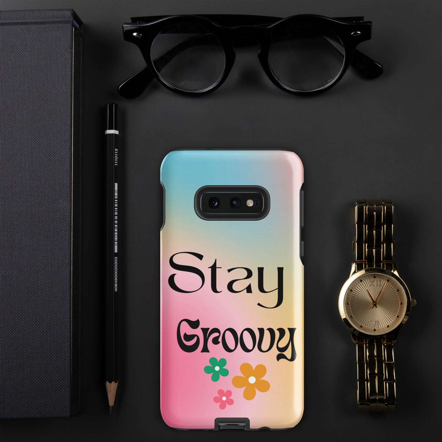Stay Groovy Tough case for Samsung®