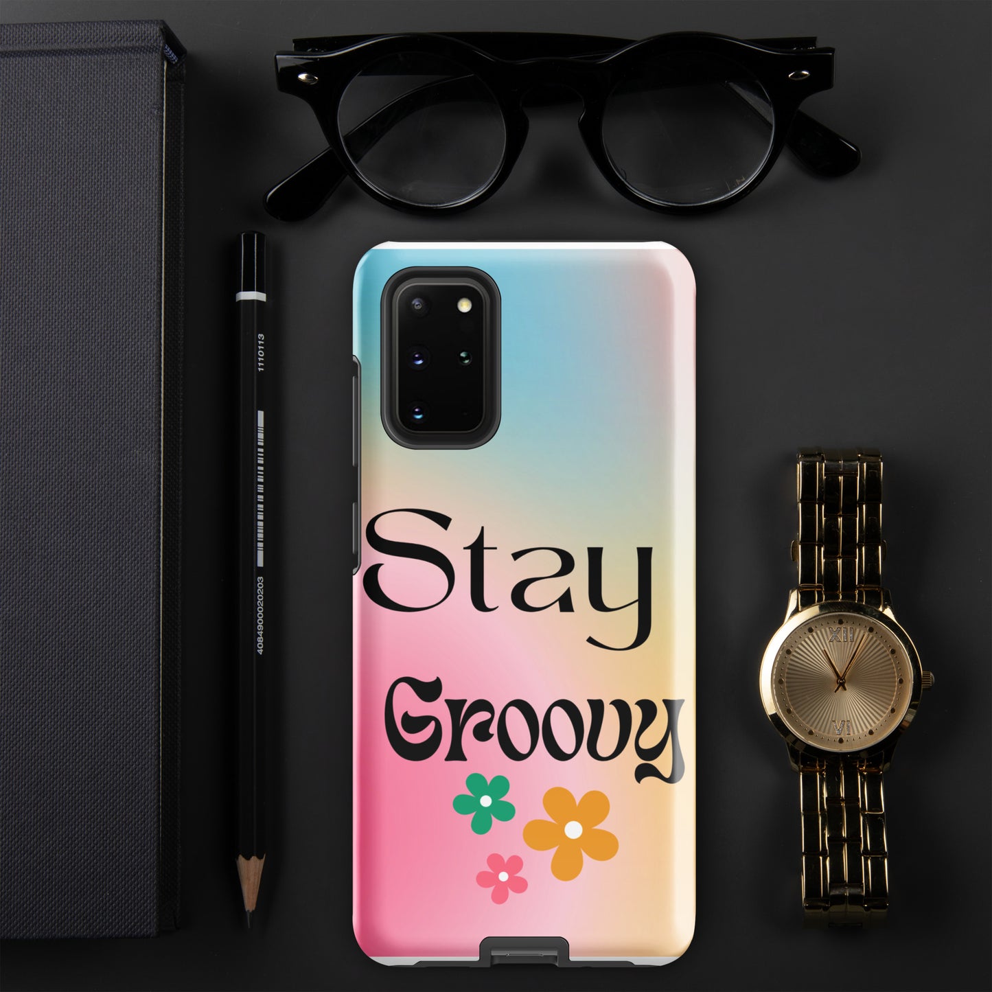 Stay Groovy Tough case for Samsung®