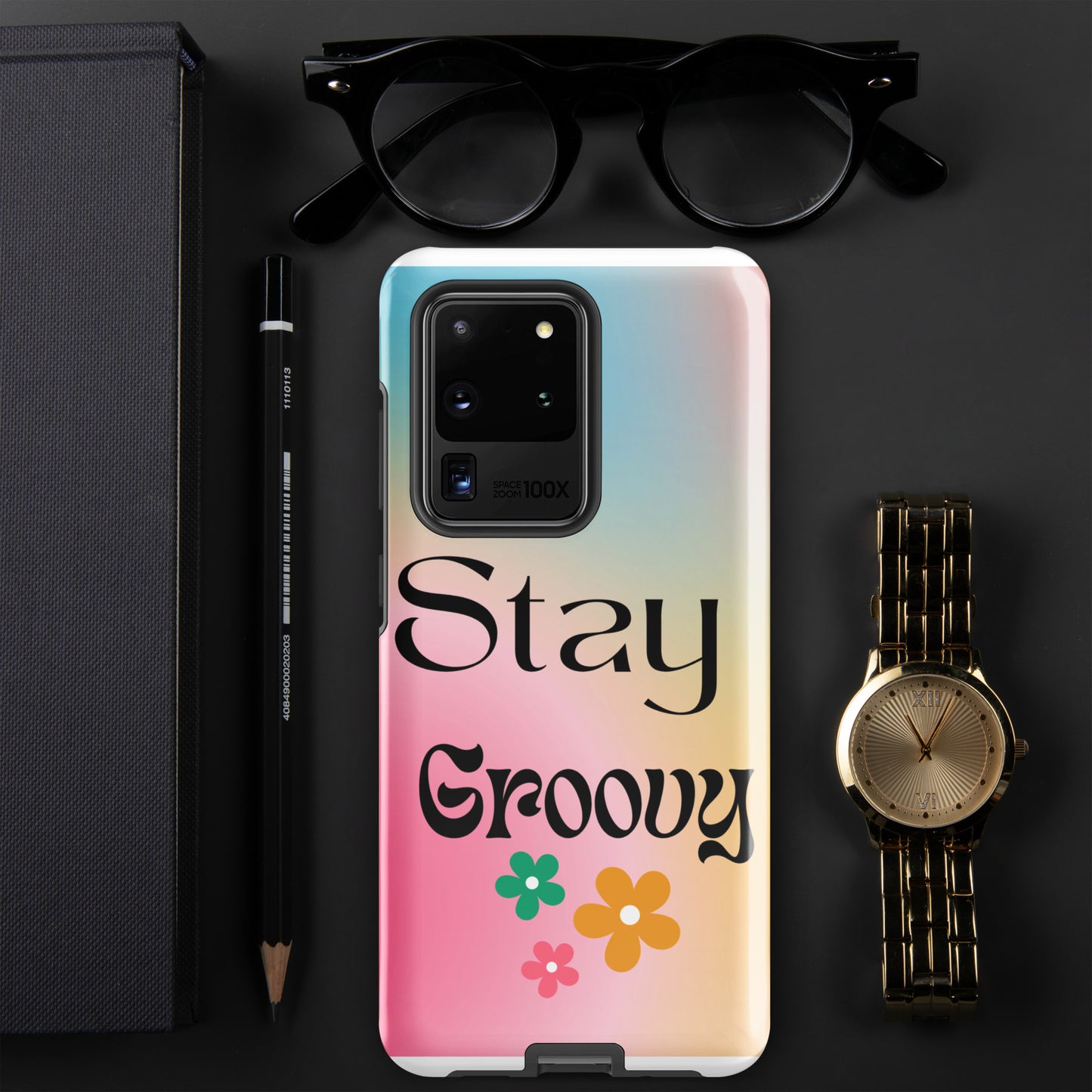 Stay Groovy Tough case for Samsung®