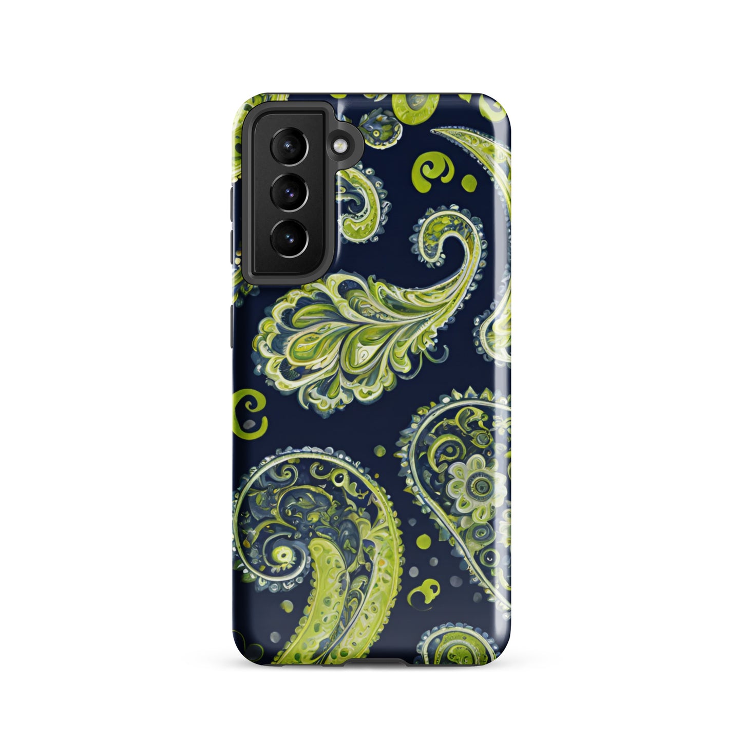 AI generated paisley Tough case for Samsung®