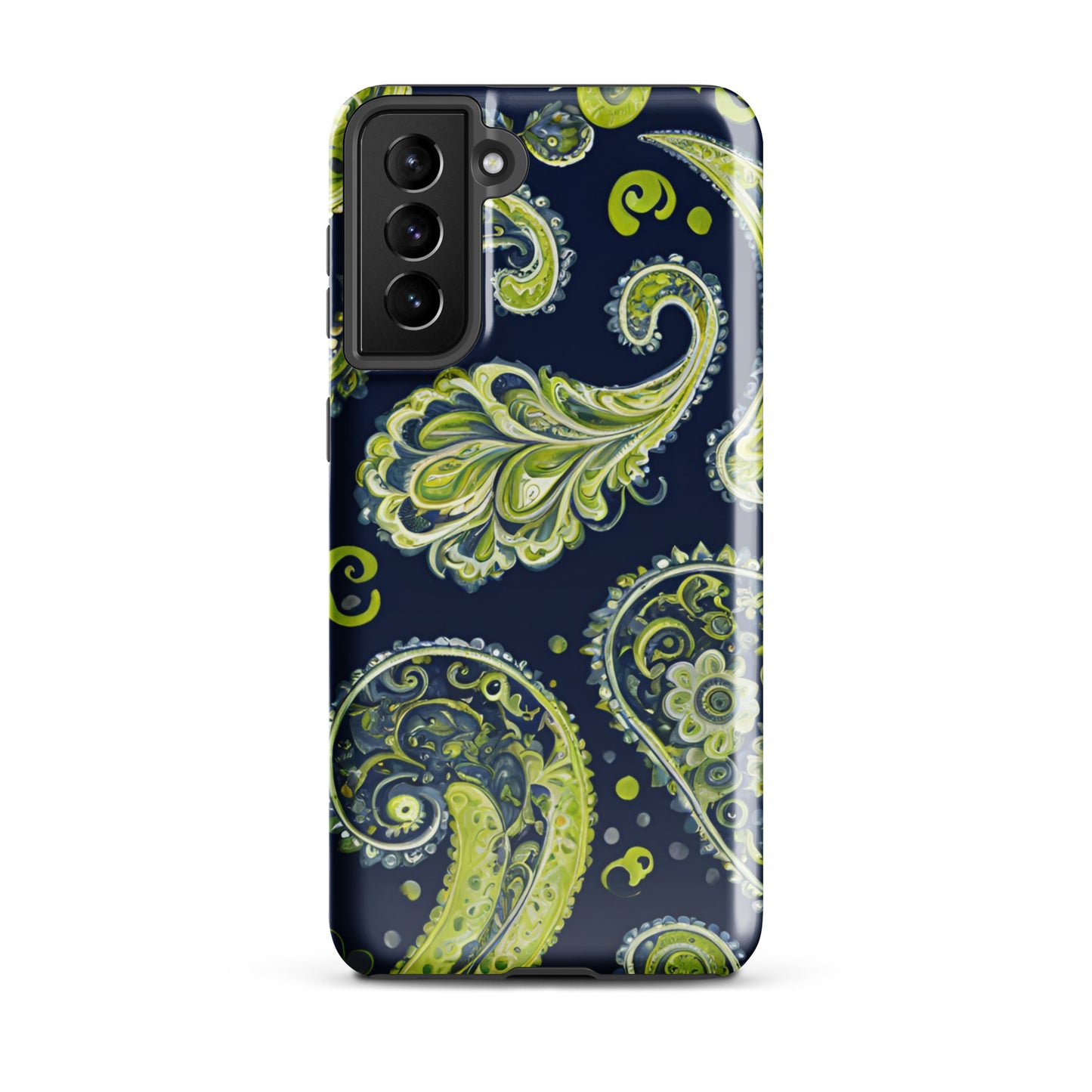 AI generated paisley Tough case for Samsung®