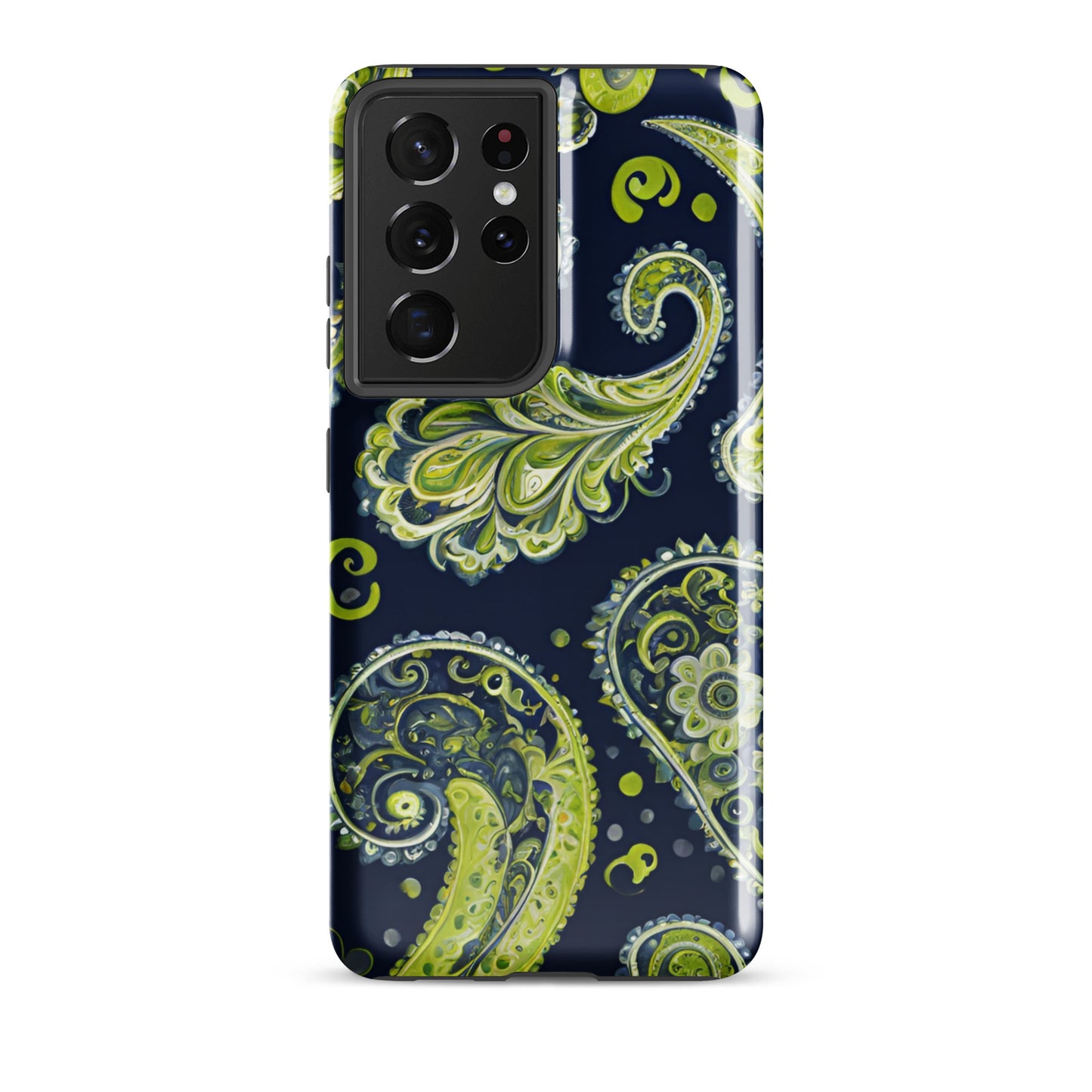 AI generated paisley Tough case for Samsung®