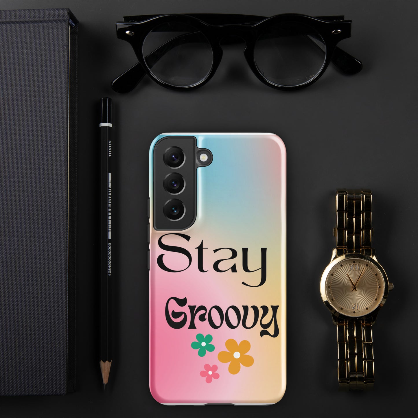Stay Groovy Tough case for Samsung®