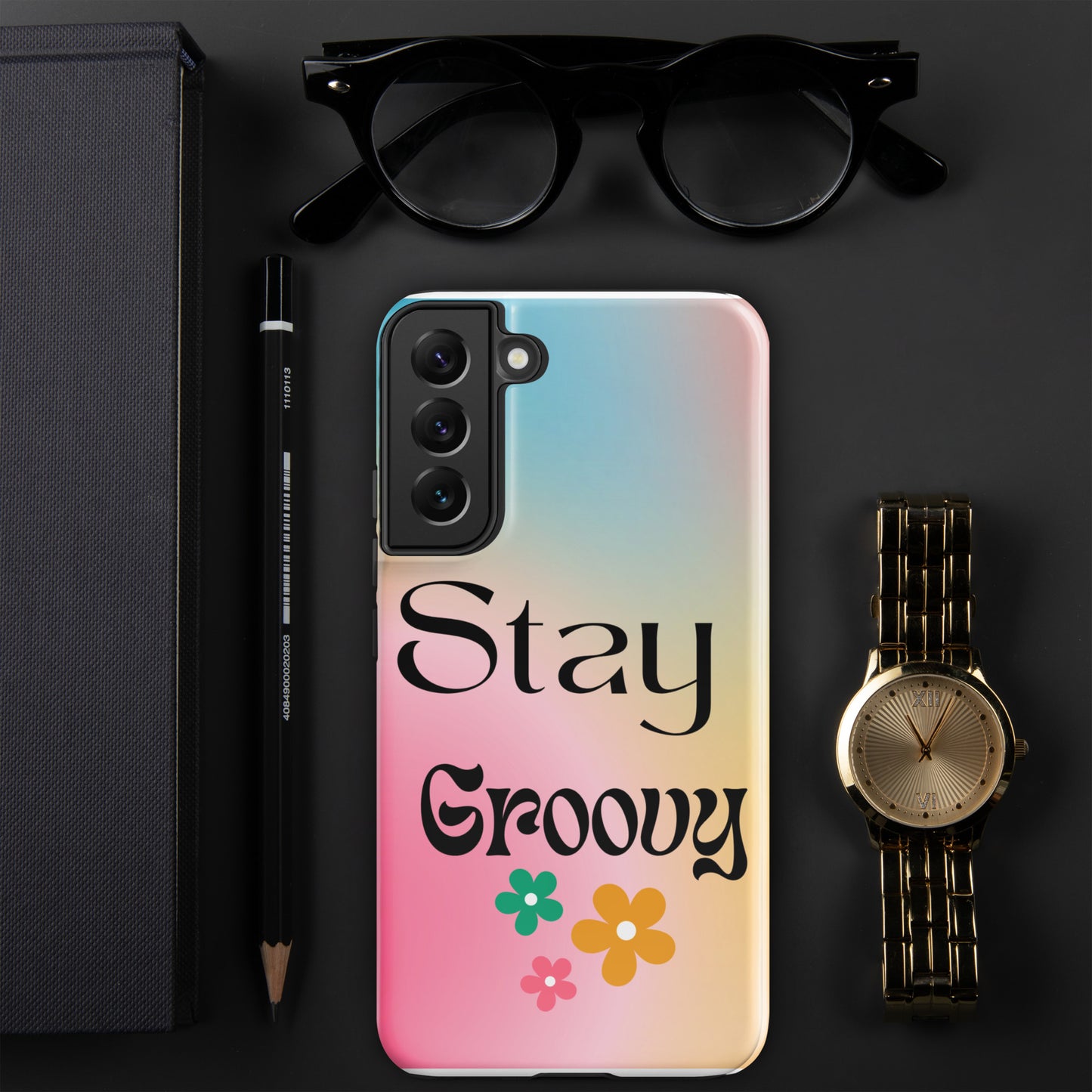 Stay Groovy Tough case for Samsung®