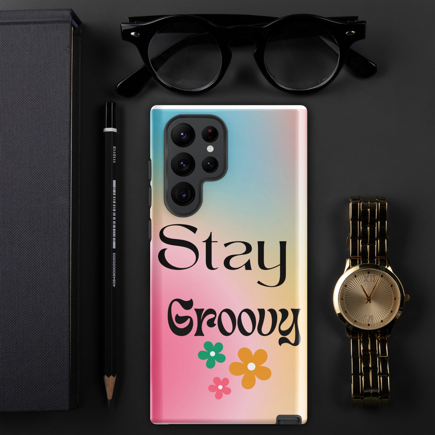 Stay Groovy Tough case for Samsung®