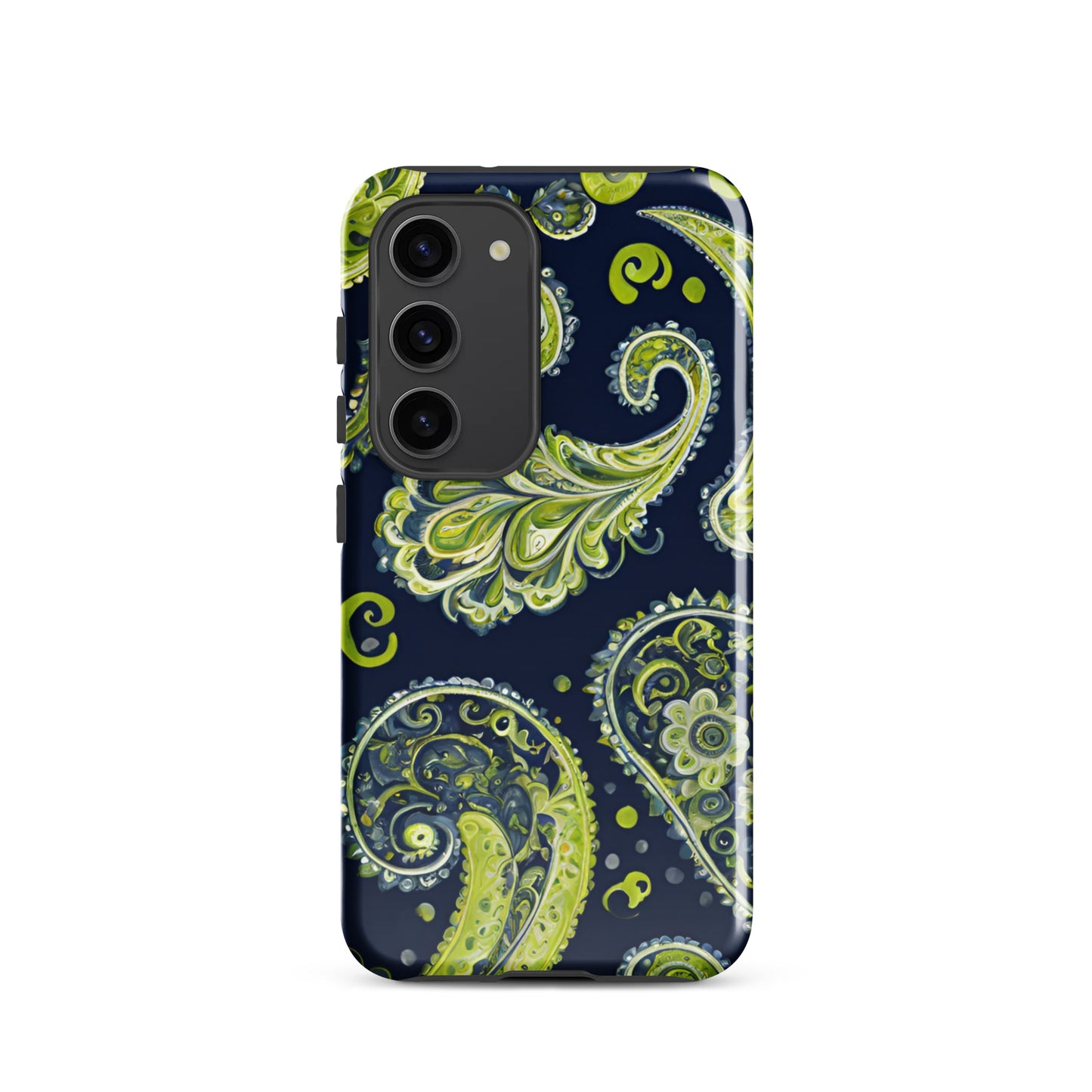 AI generated paisley Tough case for Samsung®