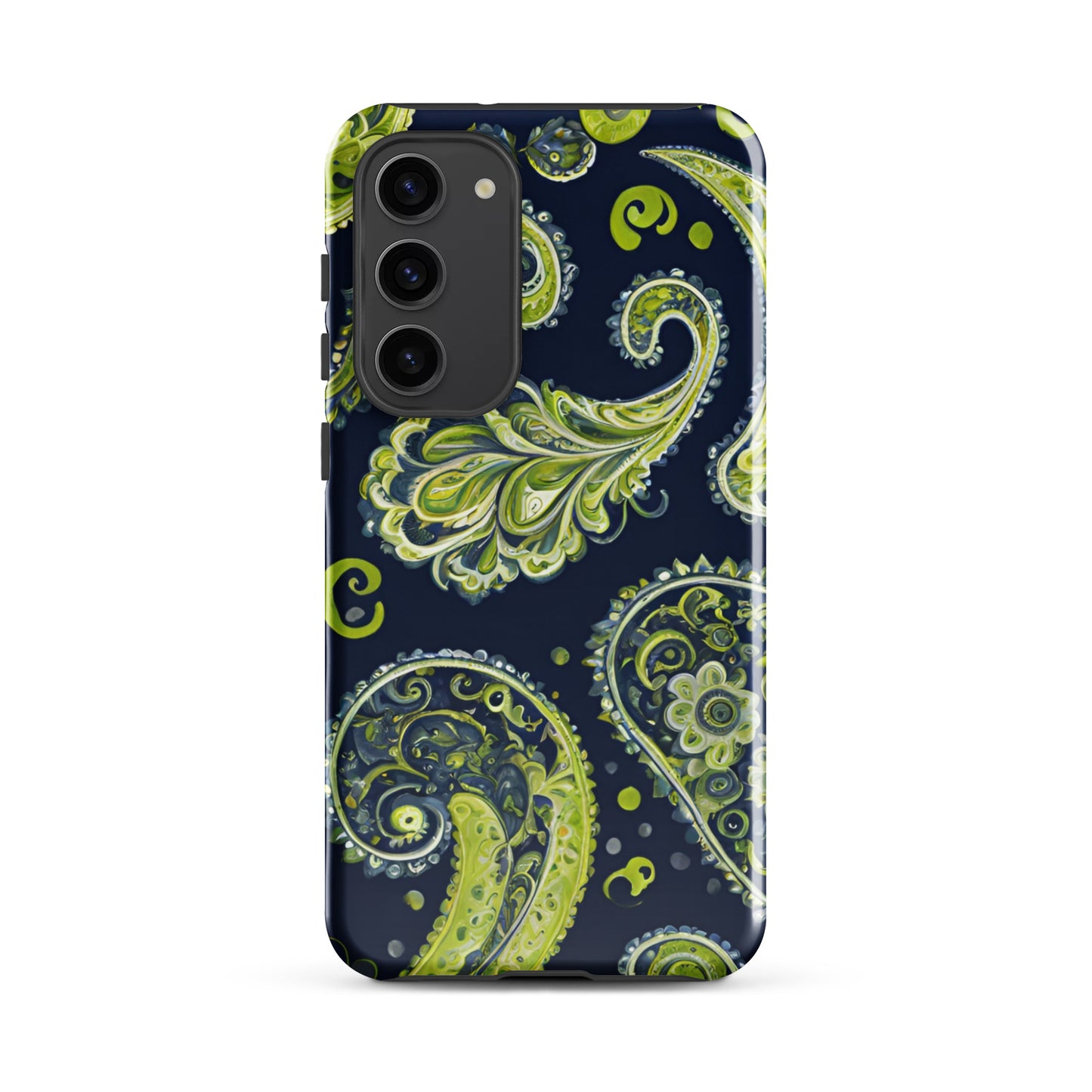 AI generated paisley Tough case for Samsung®