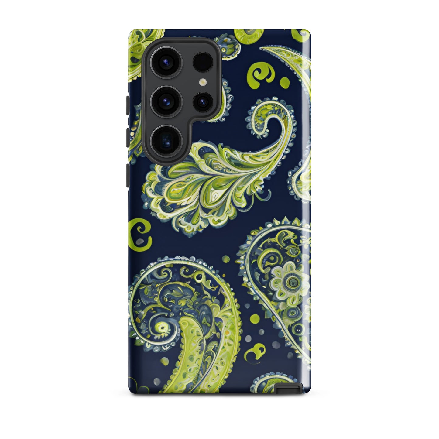 AI generated paisley Tough case for Samsung®