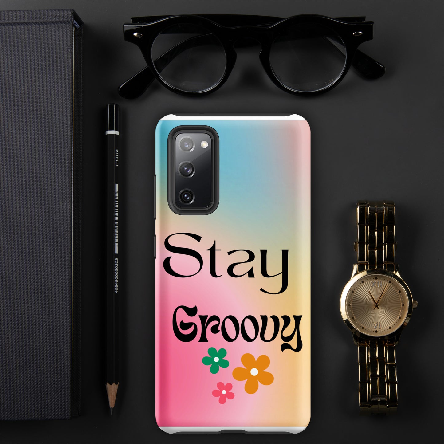 Stay Groovy Tough case for Samsung®