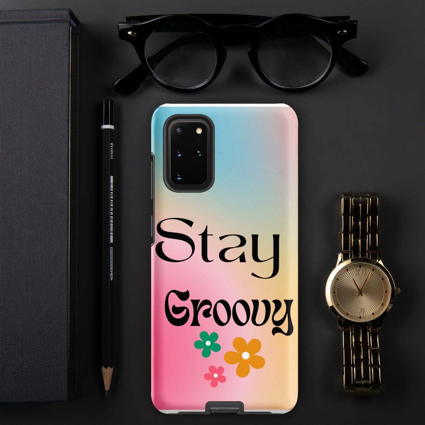 Stay Groovy Tough case for Samsung®