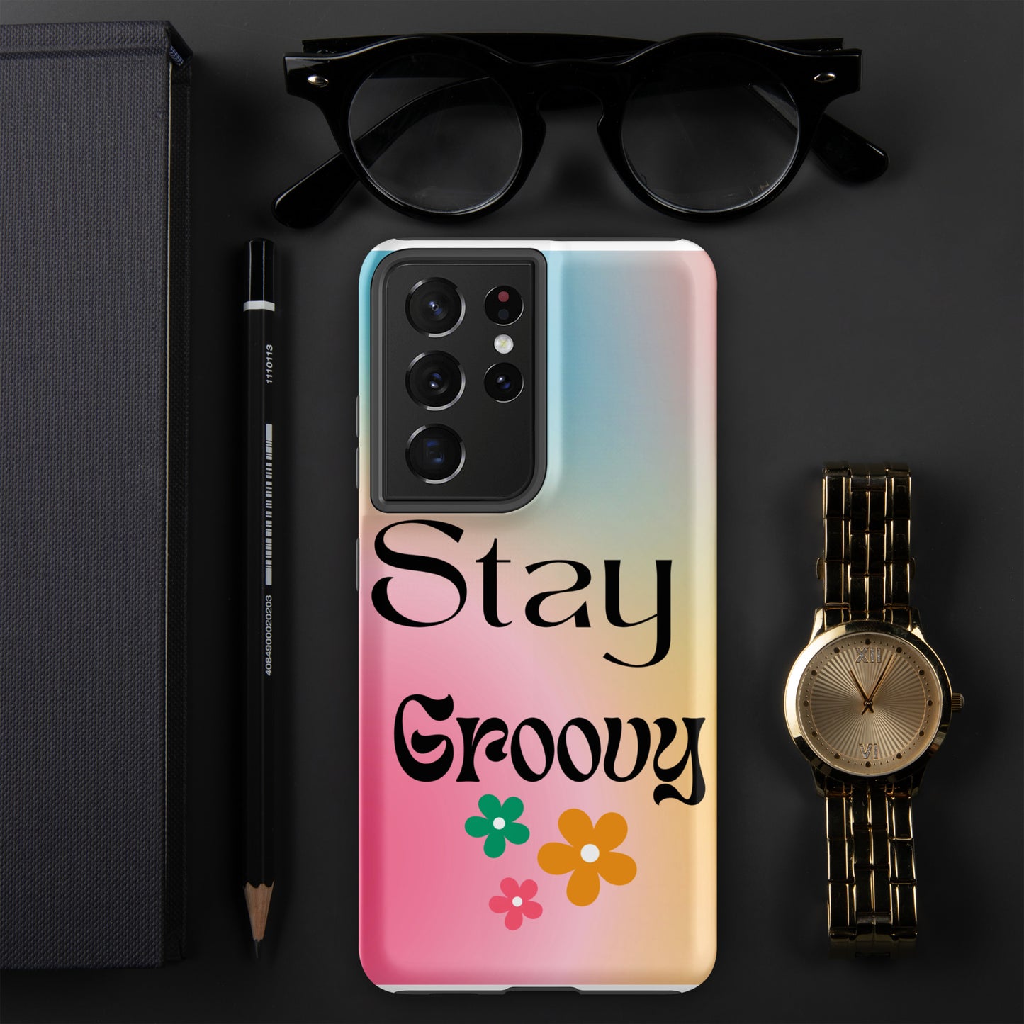 Stay Groovy Tough case for Samsung®