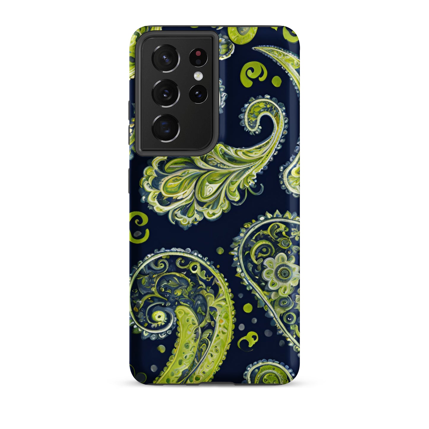 AI generated paisley Tough case for Samsung®
