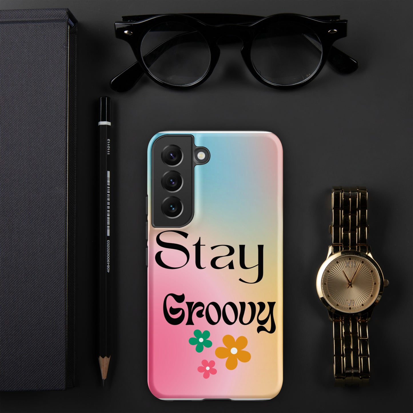 Stay Groovy Tough case for Samsung®