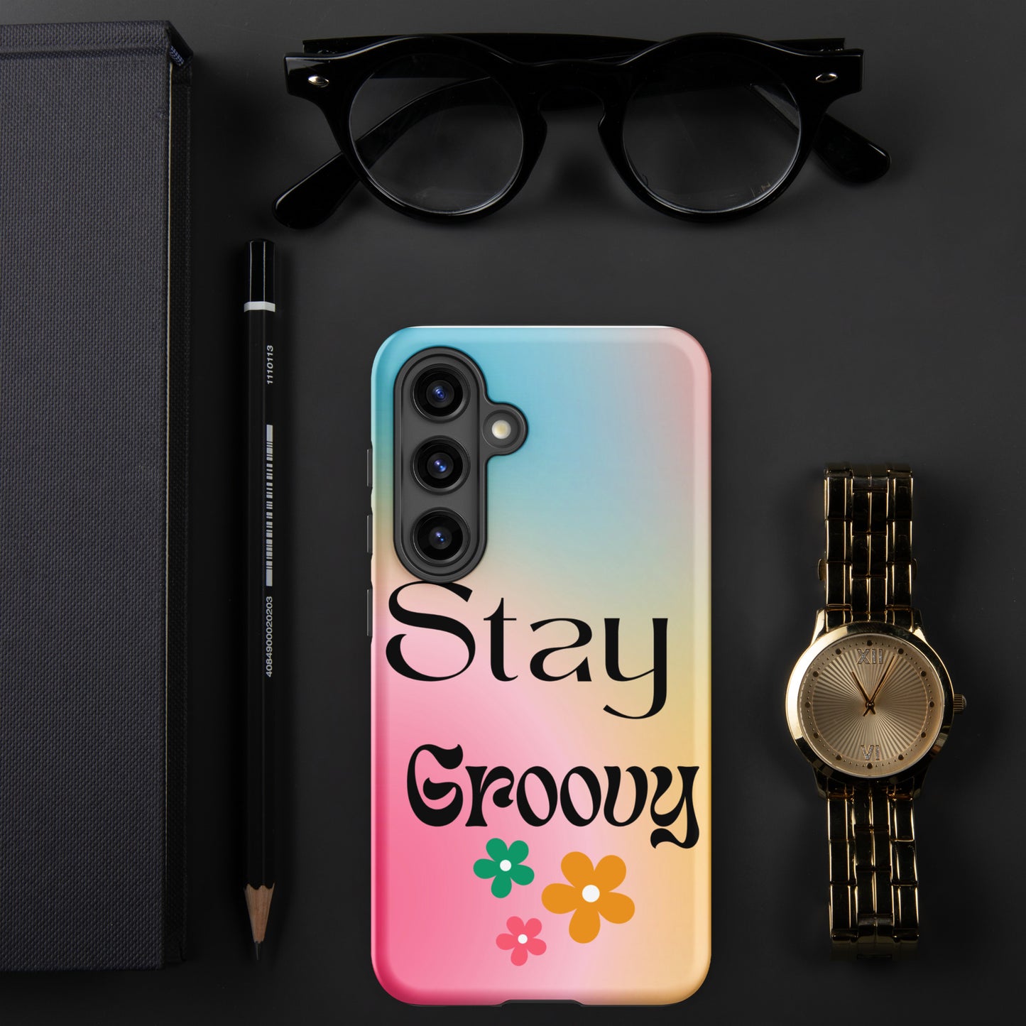Stay Groovy Tough case for Samsung®