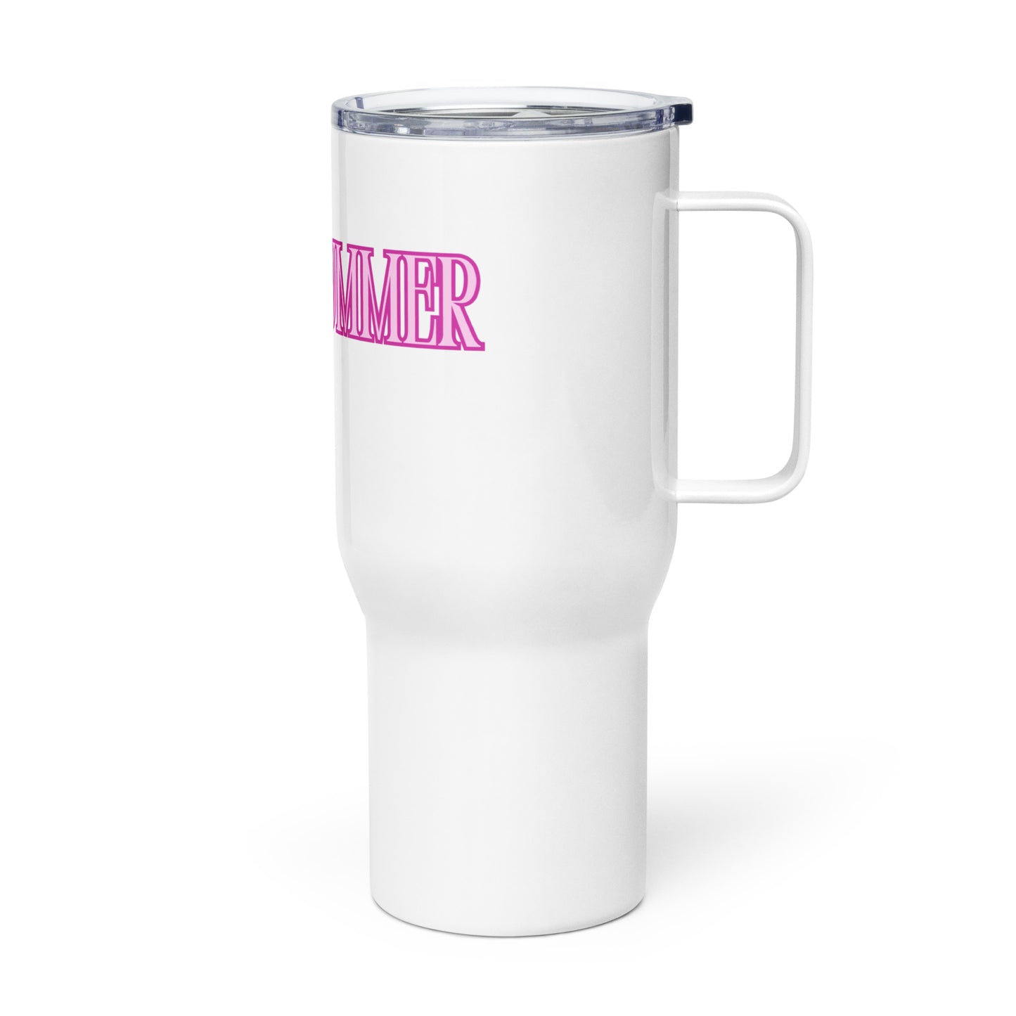 Cruel summer Travel mug with a handle