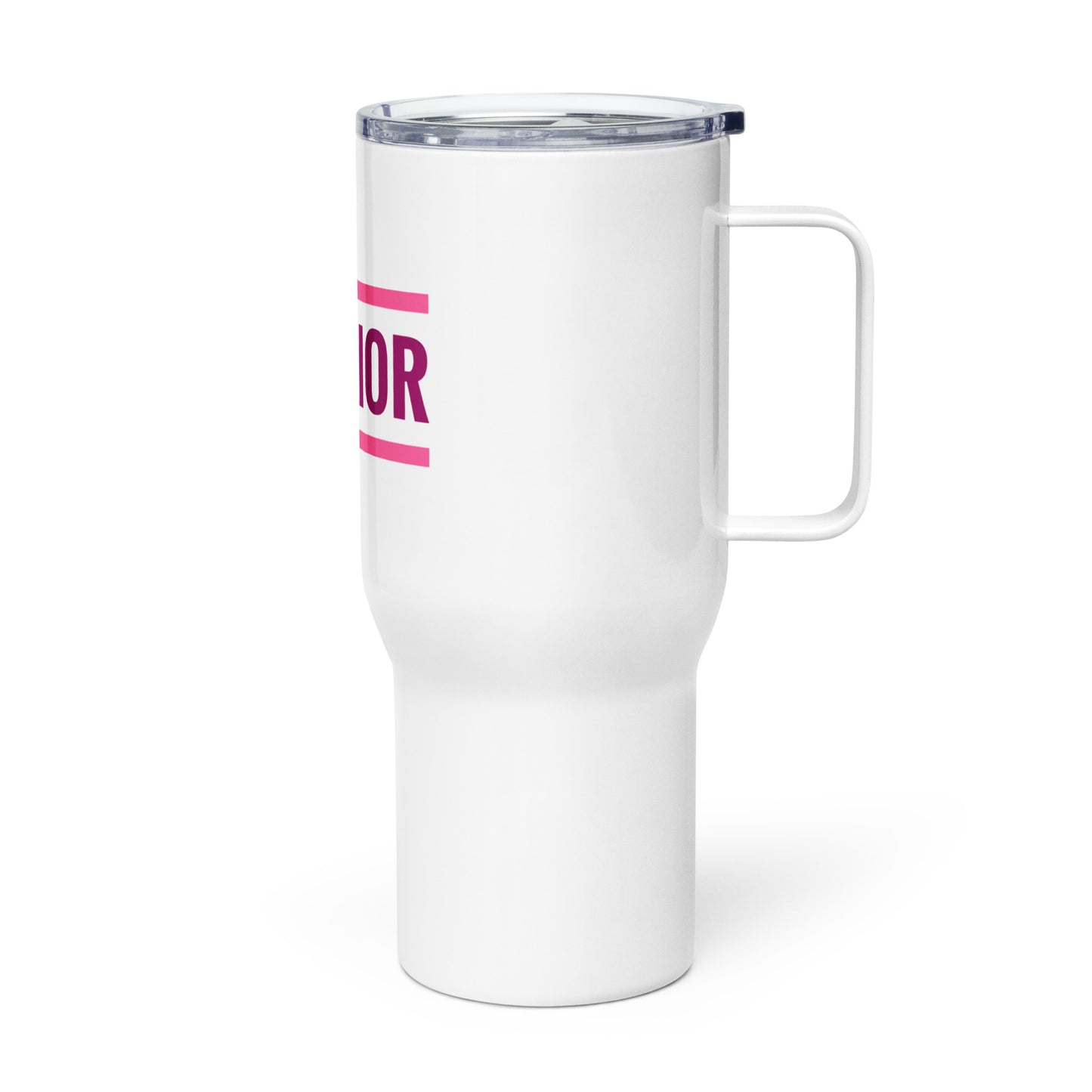 Warrior Travel mug with a handle