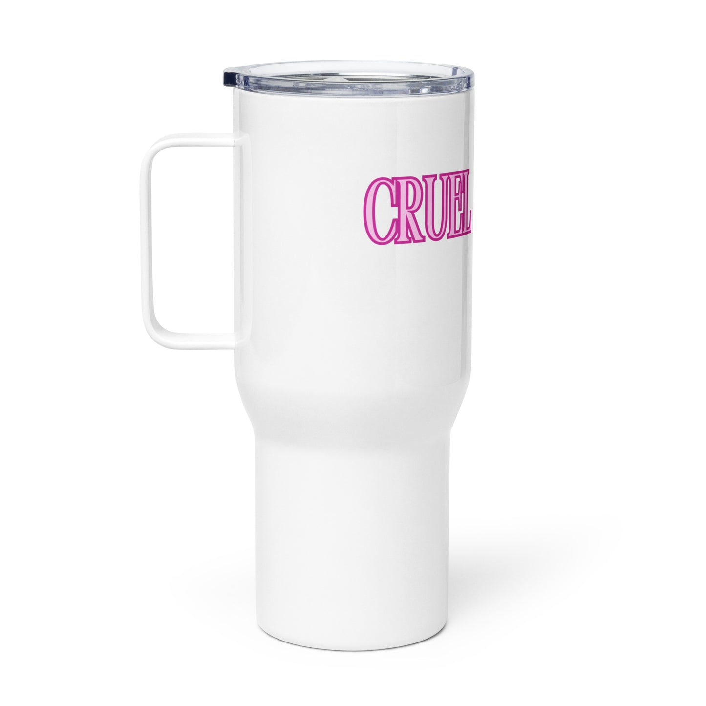 Cruel summer Travel mug with a handle