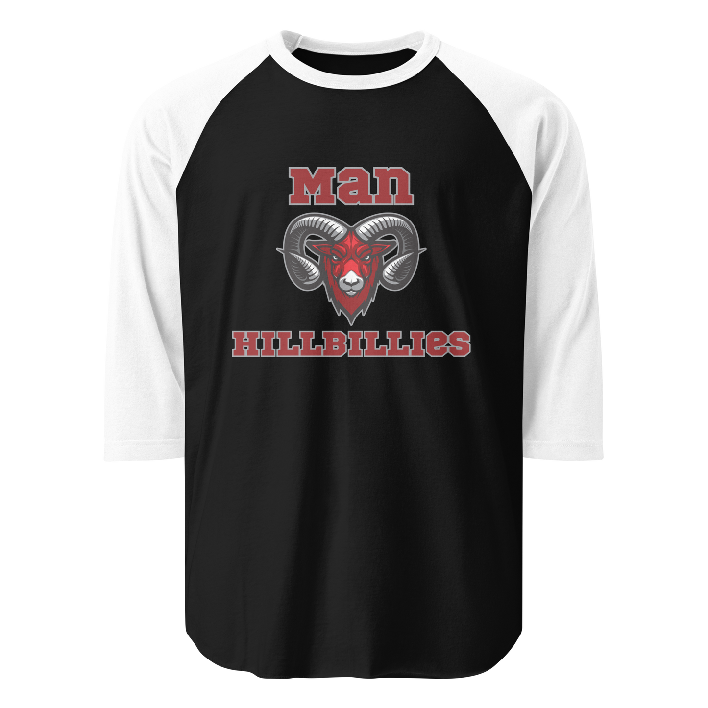 Man High 3/4 sleeve raglan shirt