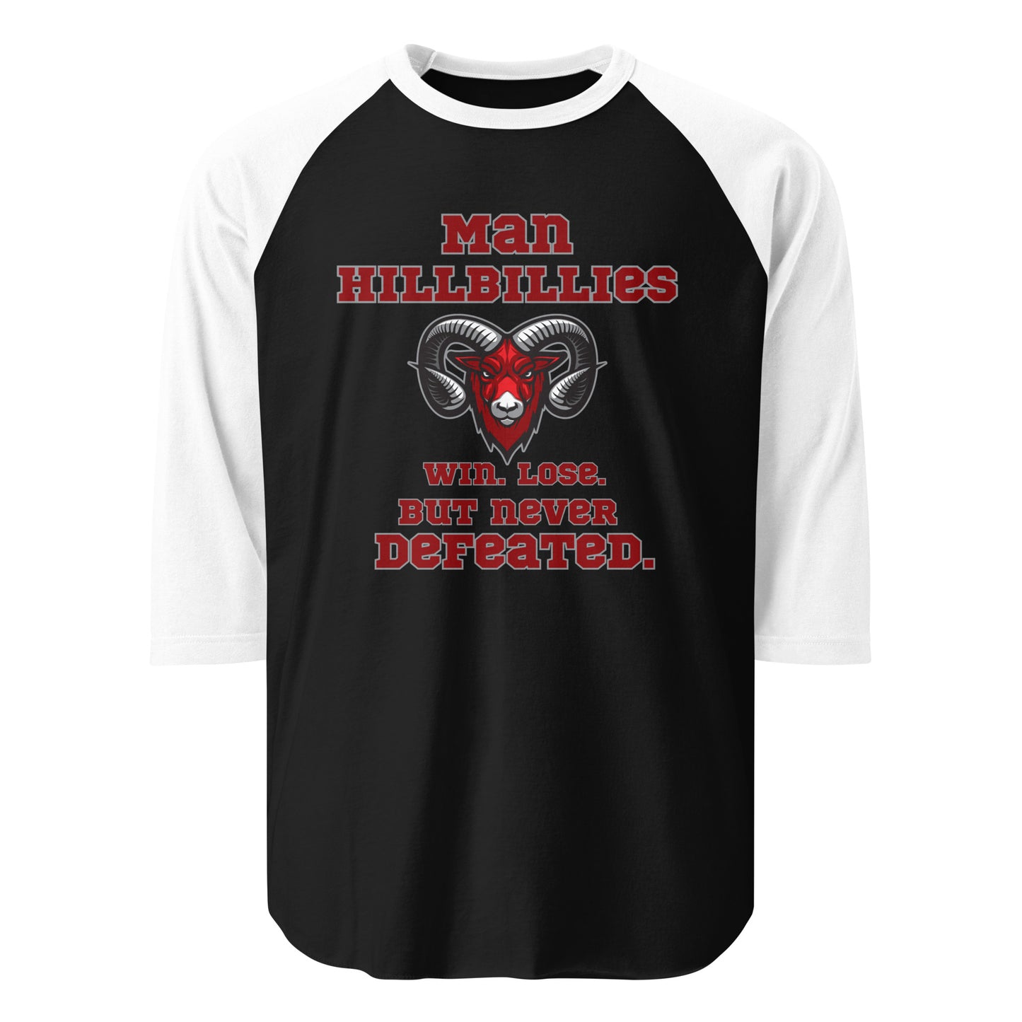 Man High 3/4 sleeve raglan shirt