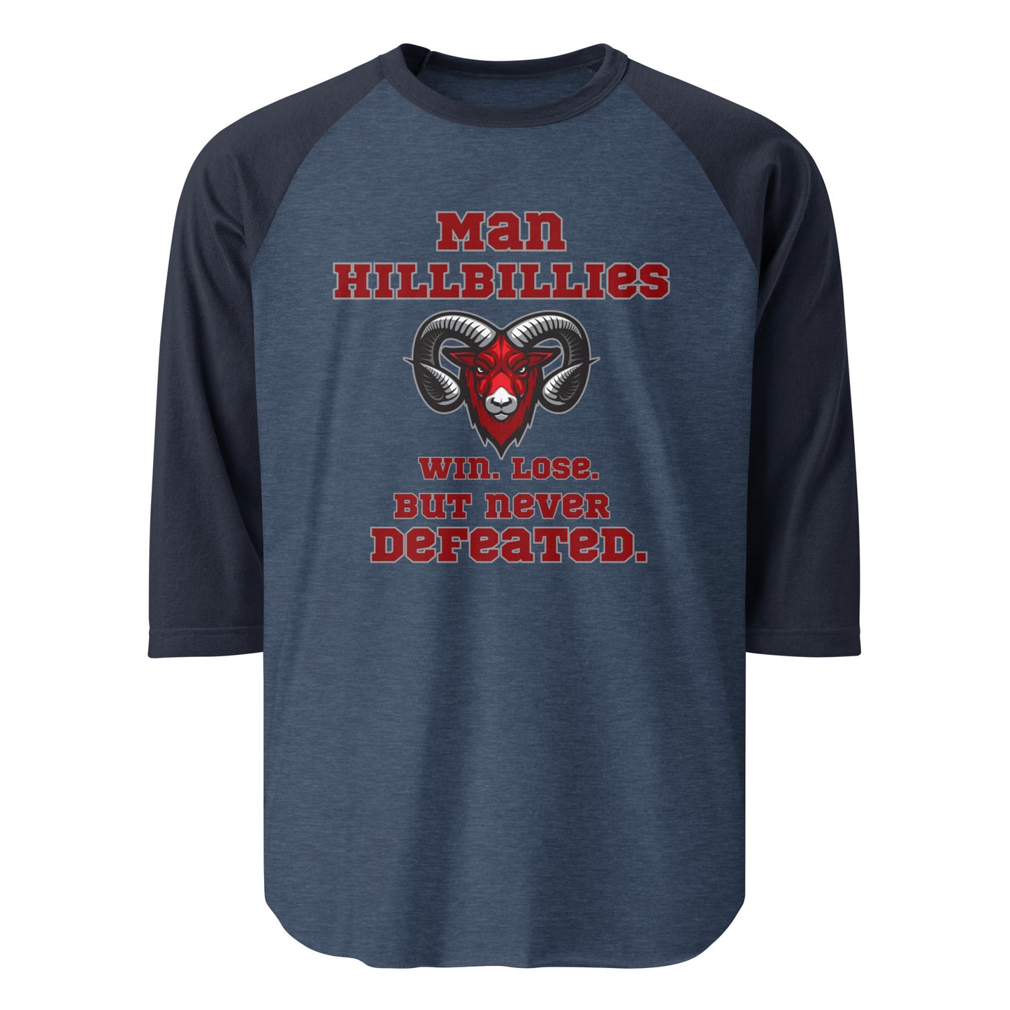 Man High 3/4 sleeve raglan shirt