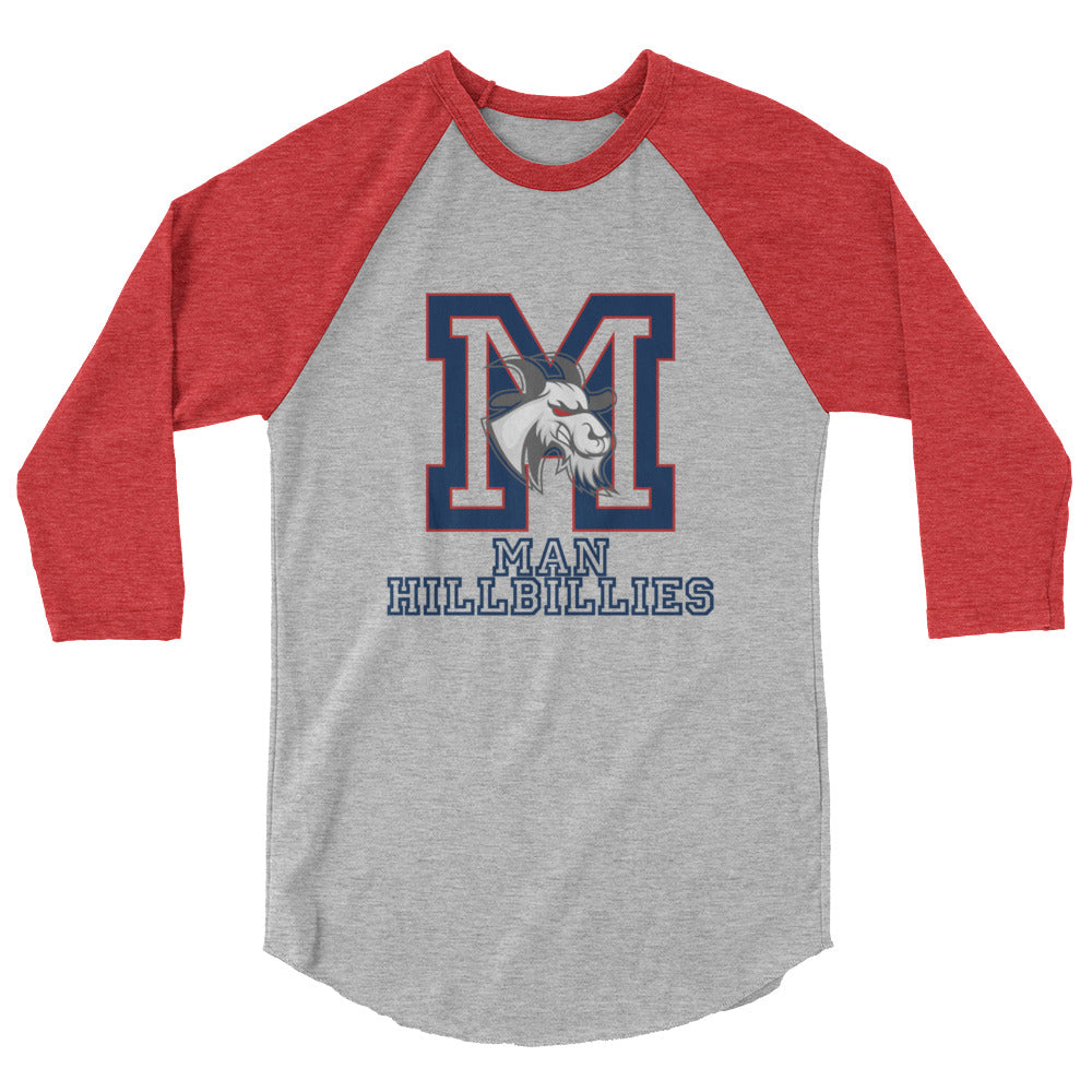 Man 3/4 sleeve raglan shirt
