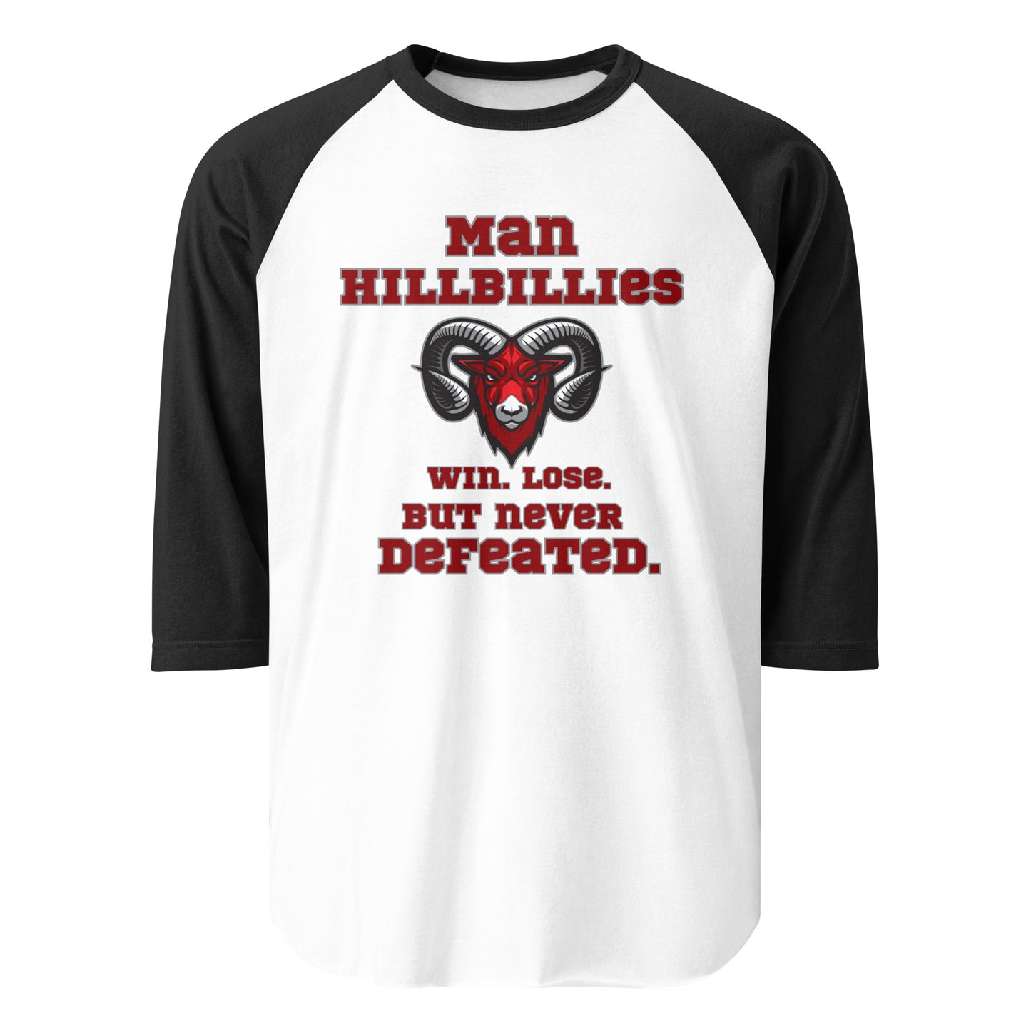Man High 3/4 sleeve raglan shirt