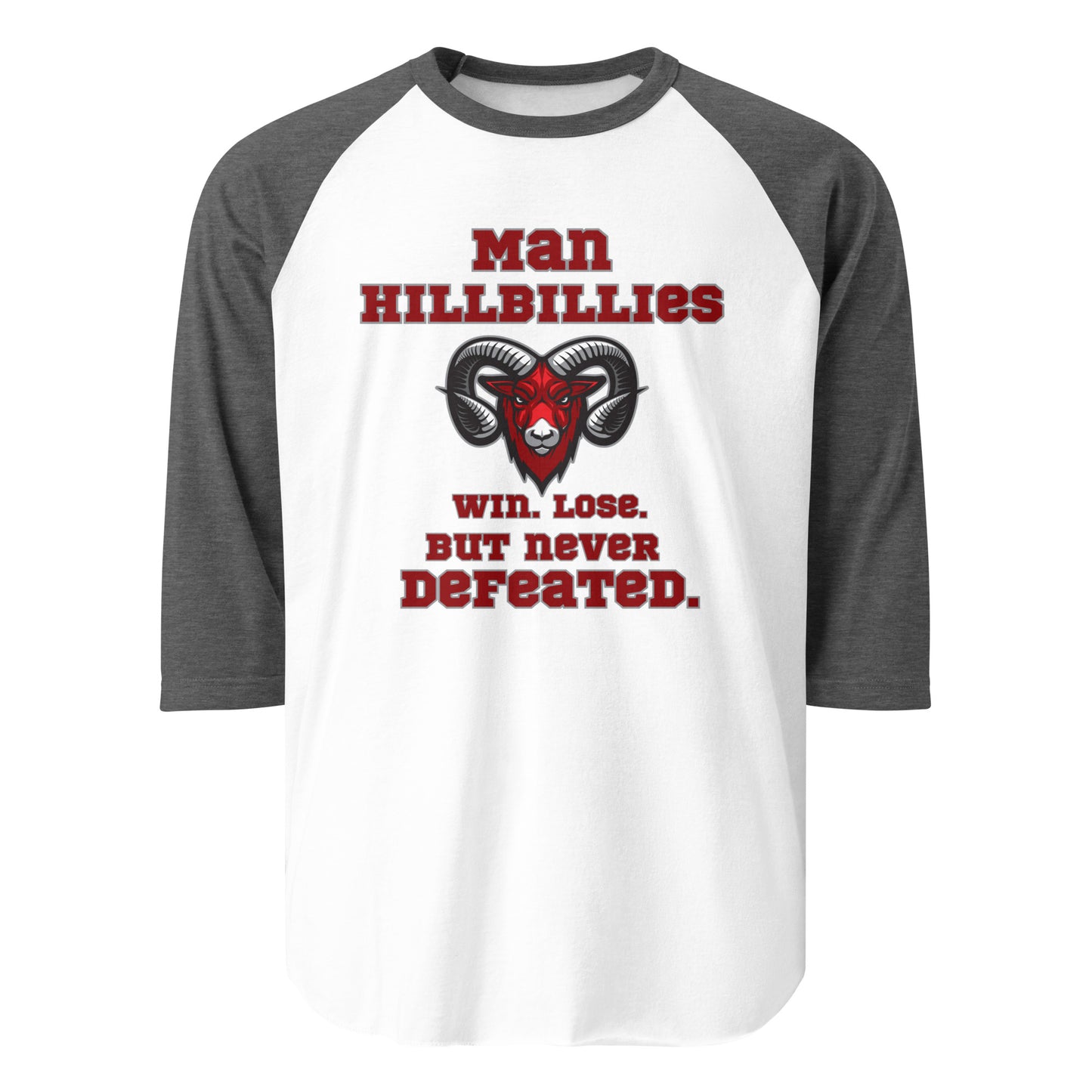 Man High 3/4 sleeve raglan shirt