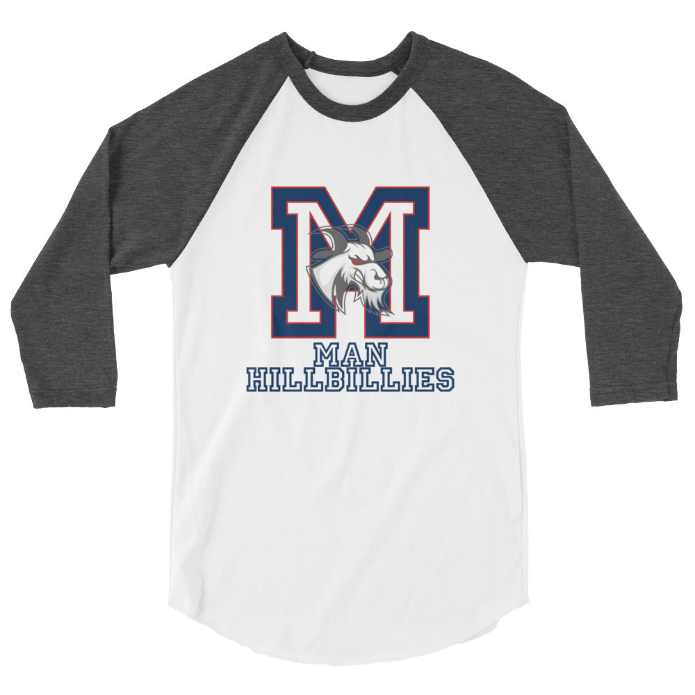 Man 3/4 sleeve raglan shirt