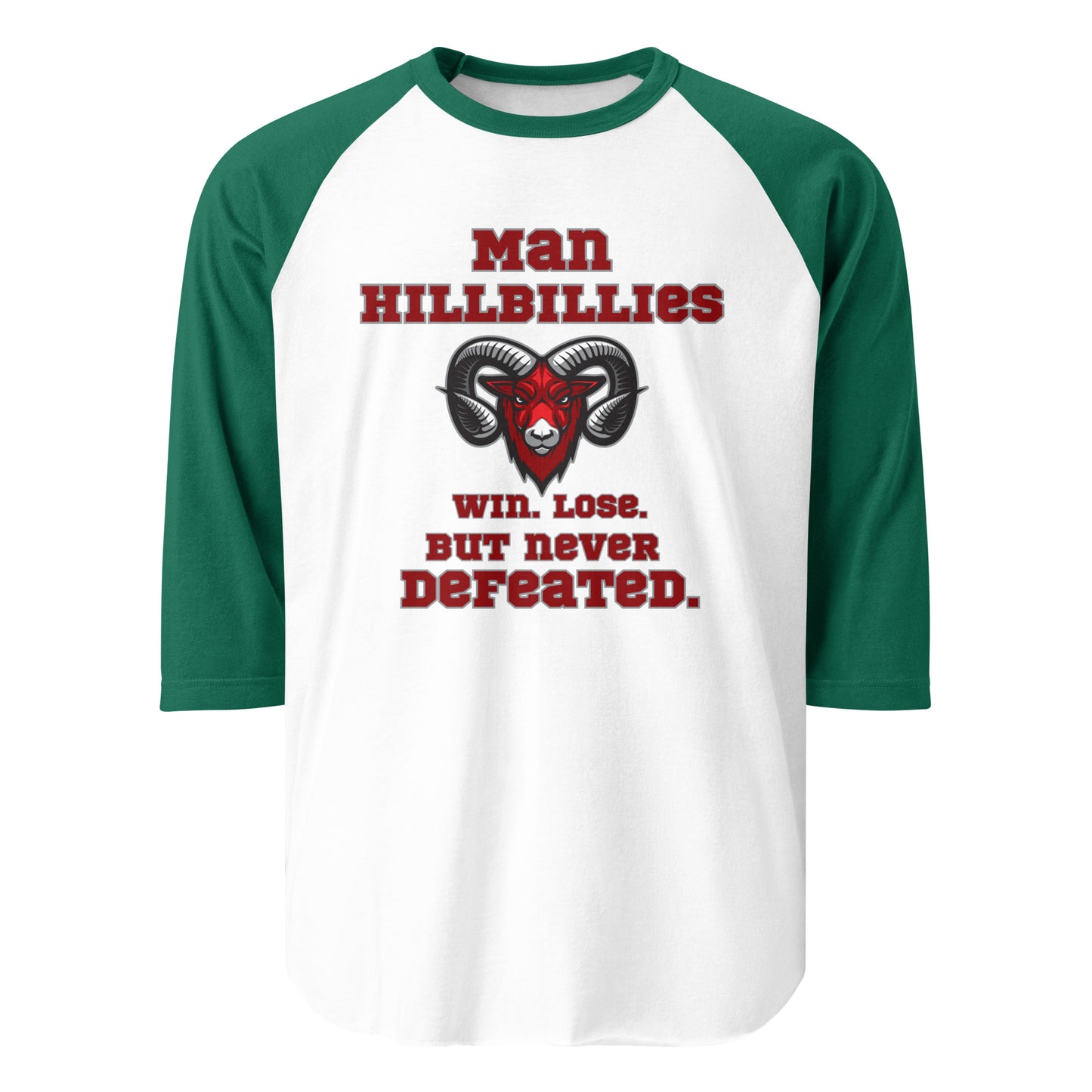 Man High 3/4 sleeve raglan shirt