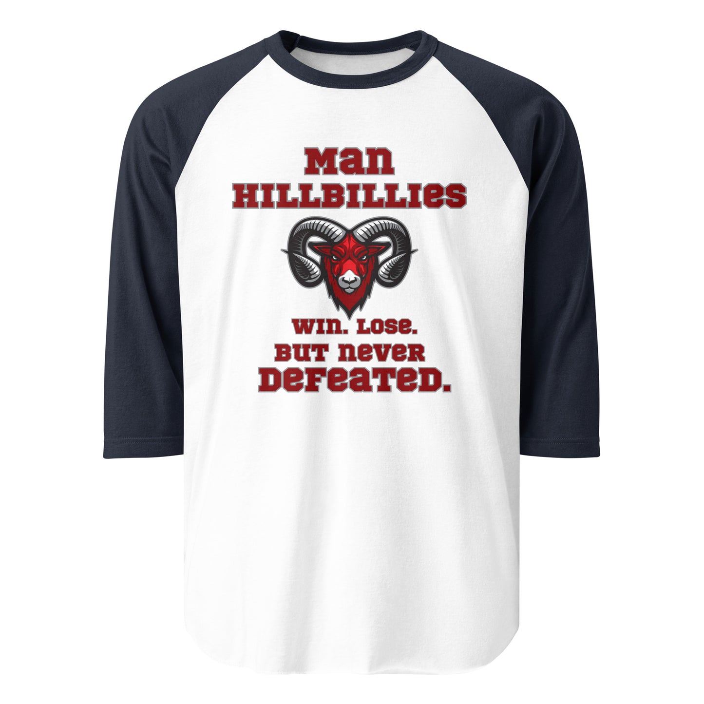 Man High 3/4 sleeve raglan shirt