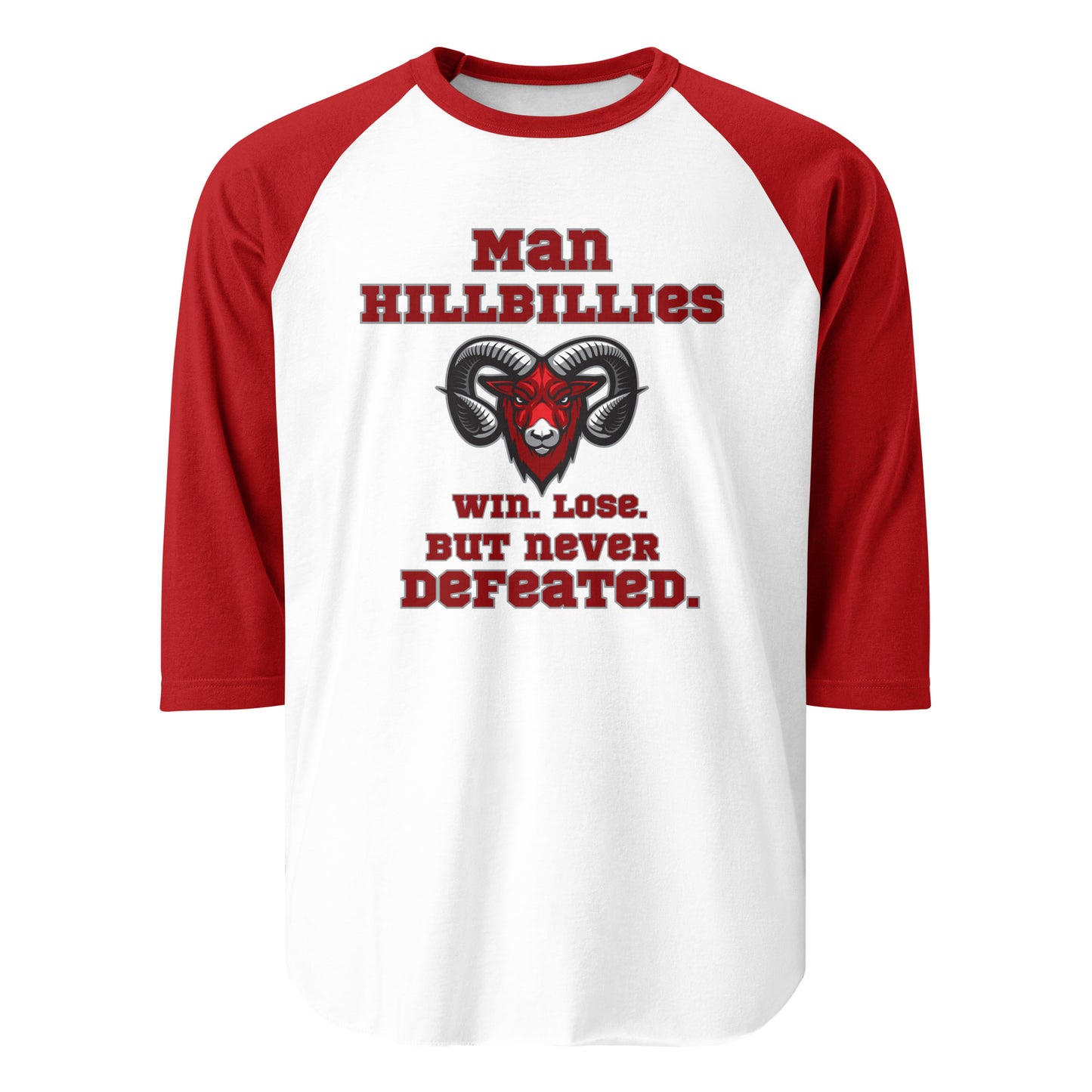 Man High 3/4 sleeve raglan shirt