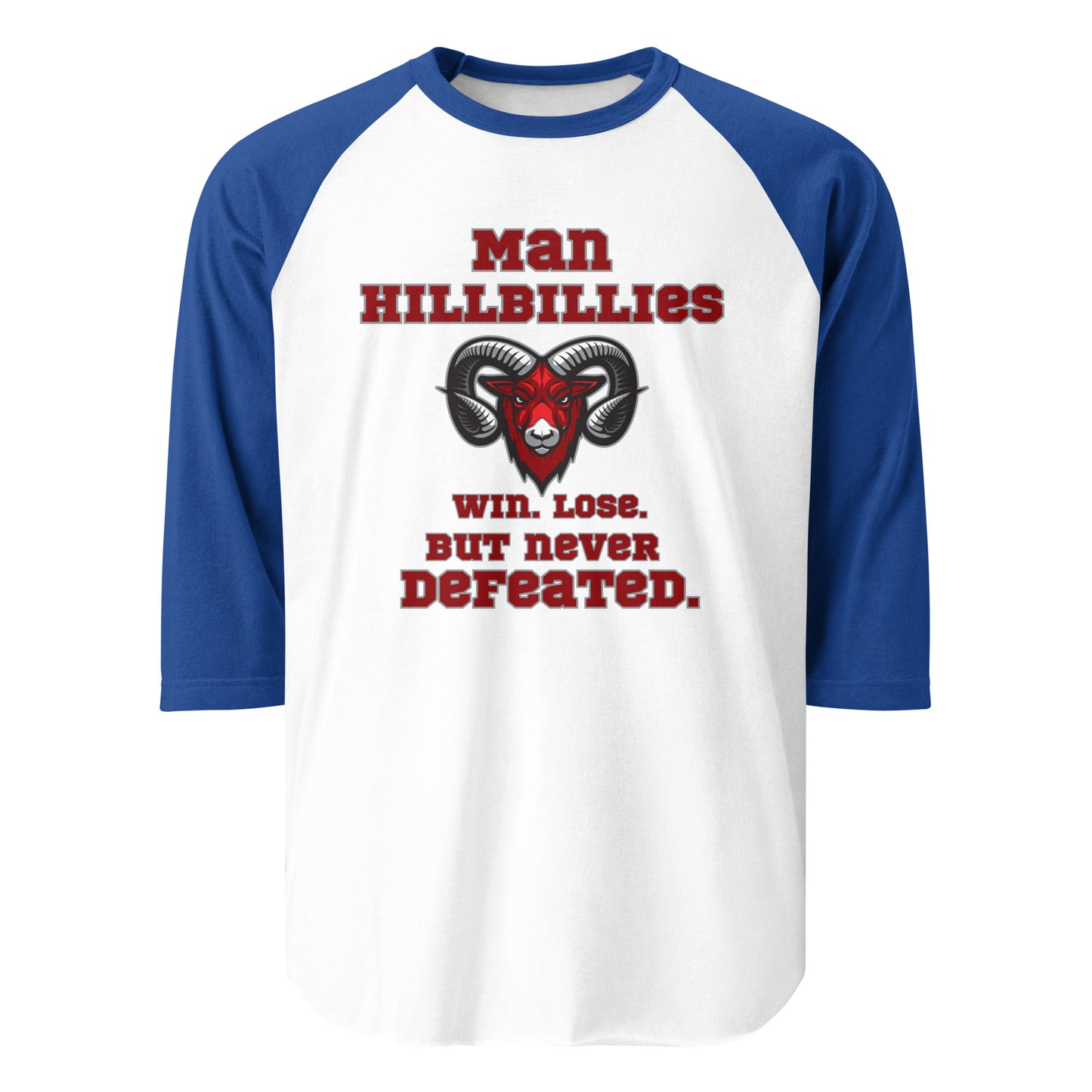 Man High 3/4 sleeve raglan shirt