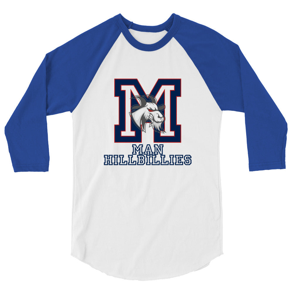 Man 3/4 sleeve raglan shirt
