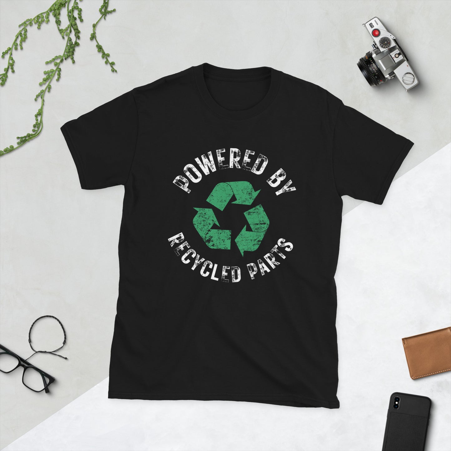 Powered by Short-Sleeve Unisex T-Shirt