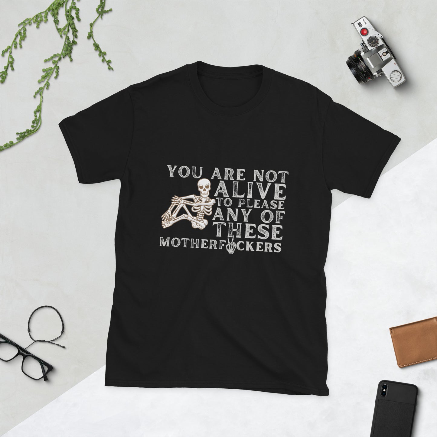 You are not alive Short-Sleeve Unisex T-Shirt