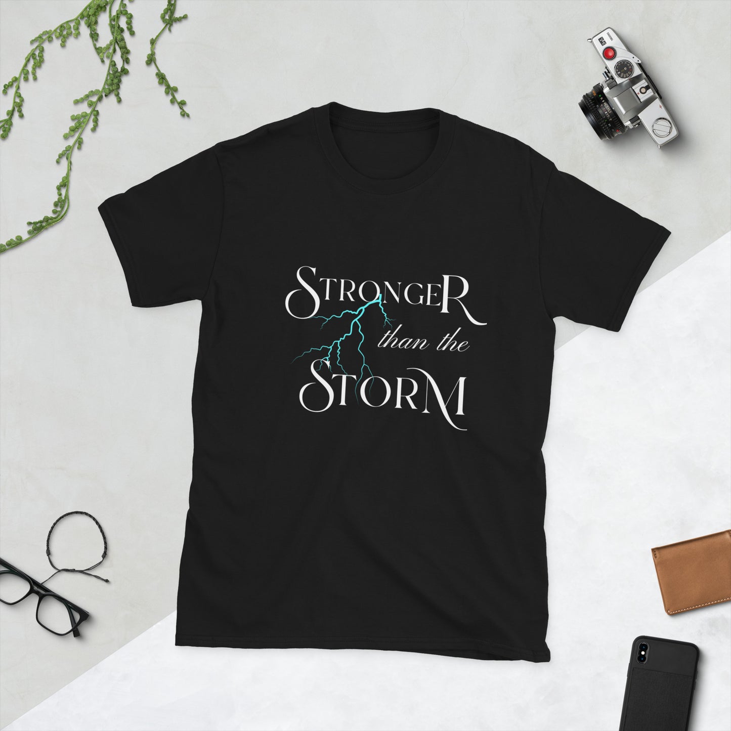Stronger than the storm Short-Sleeve Unisex T-Shirt