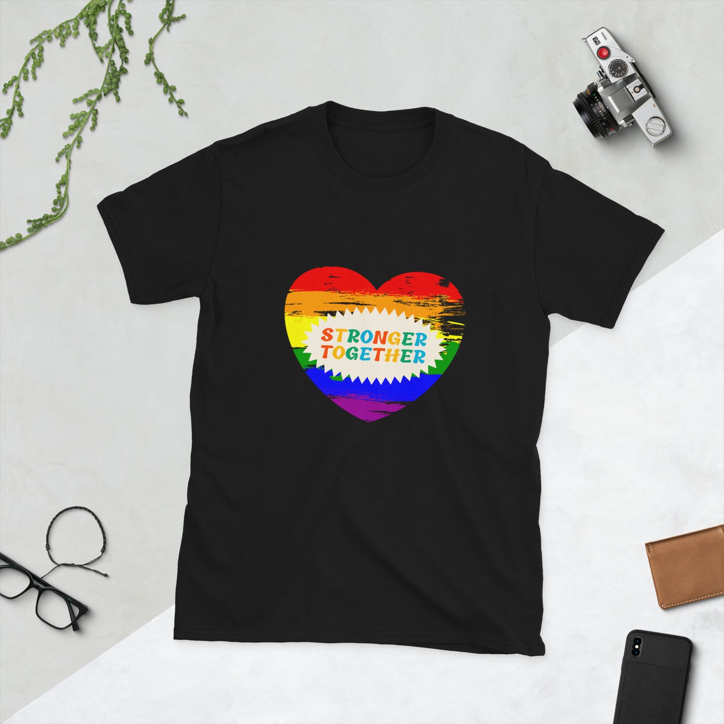 Stronger Together Short-Sleeve Unisex T-Shirt