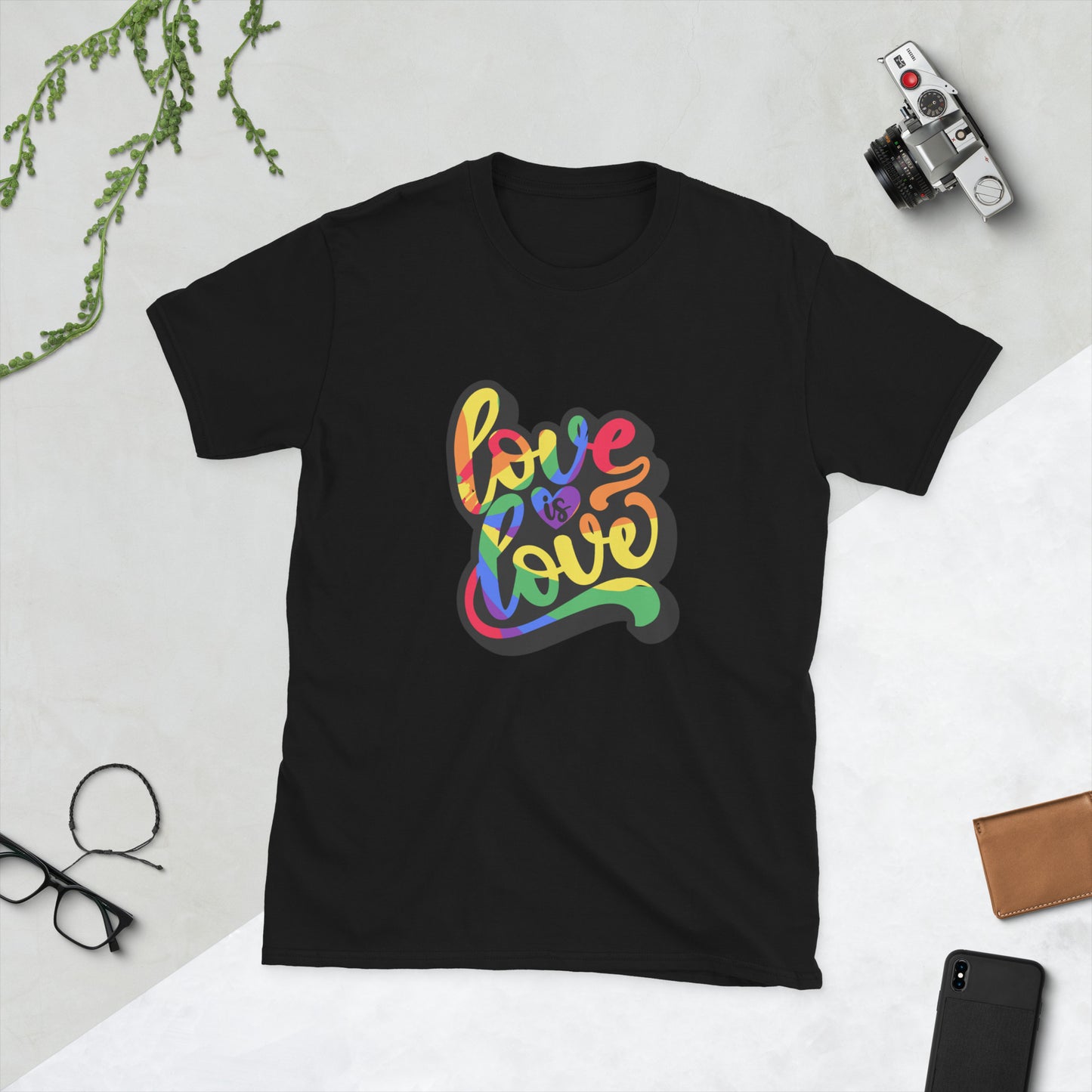 Love is love Short-Sleeve Unisex T-Shirt