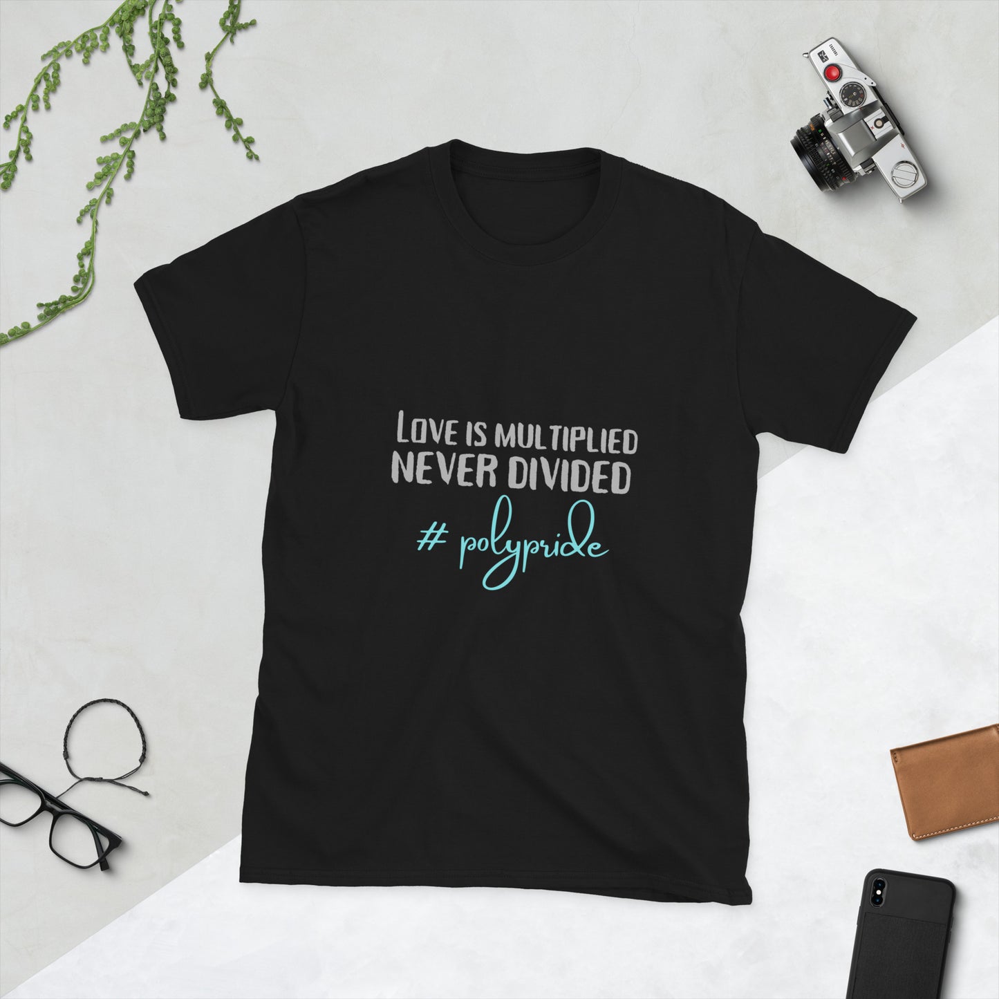 Love is multiplied Short-Sleeve Unisex T-Shirt