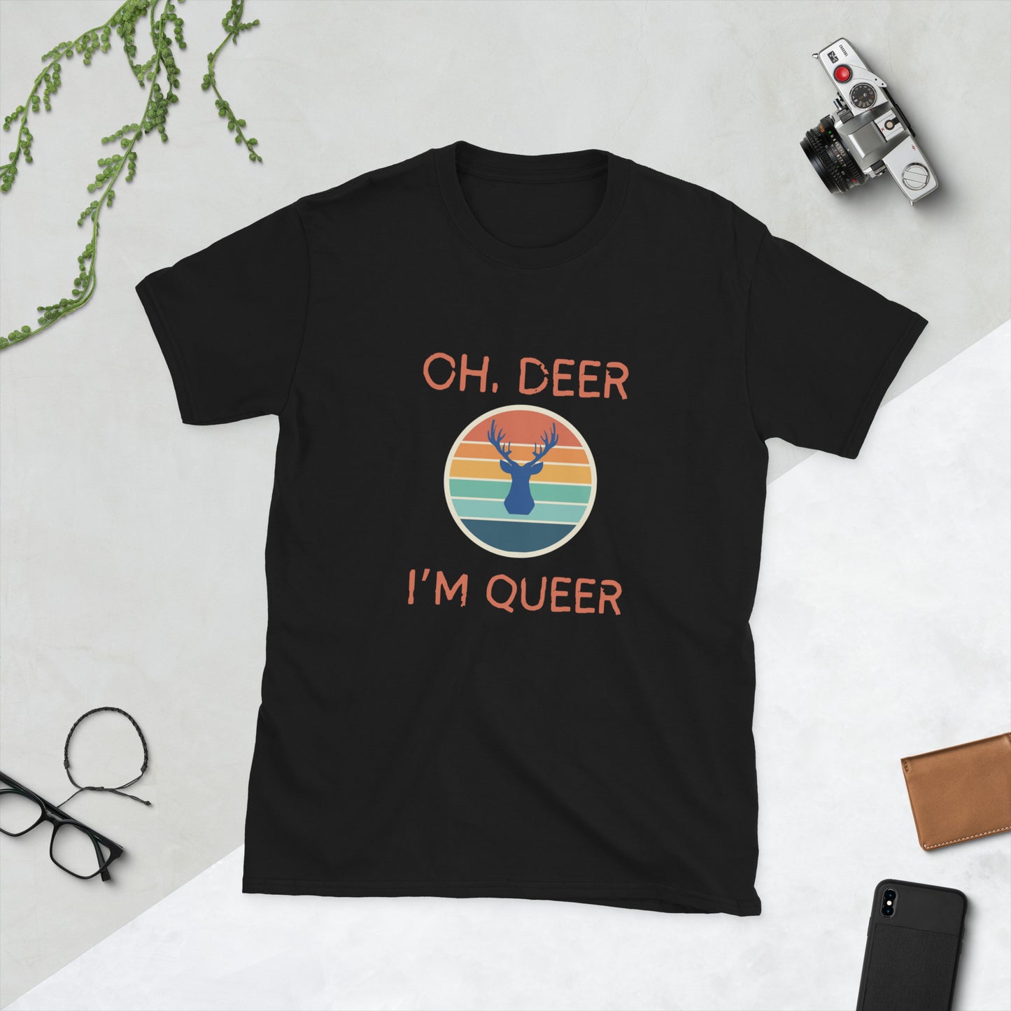 Oh deer Short-Sleeve Unisex T-Shirt