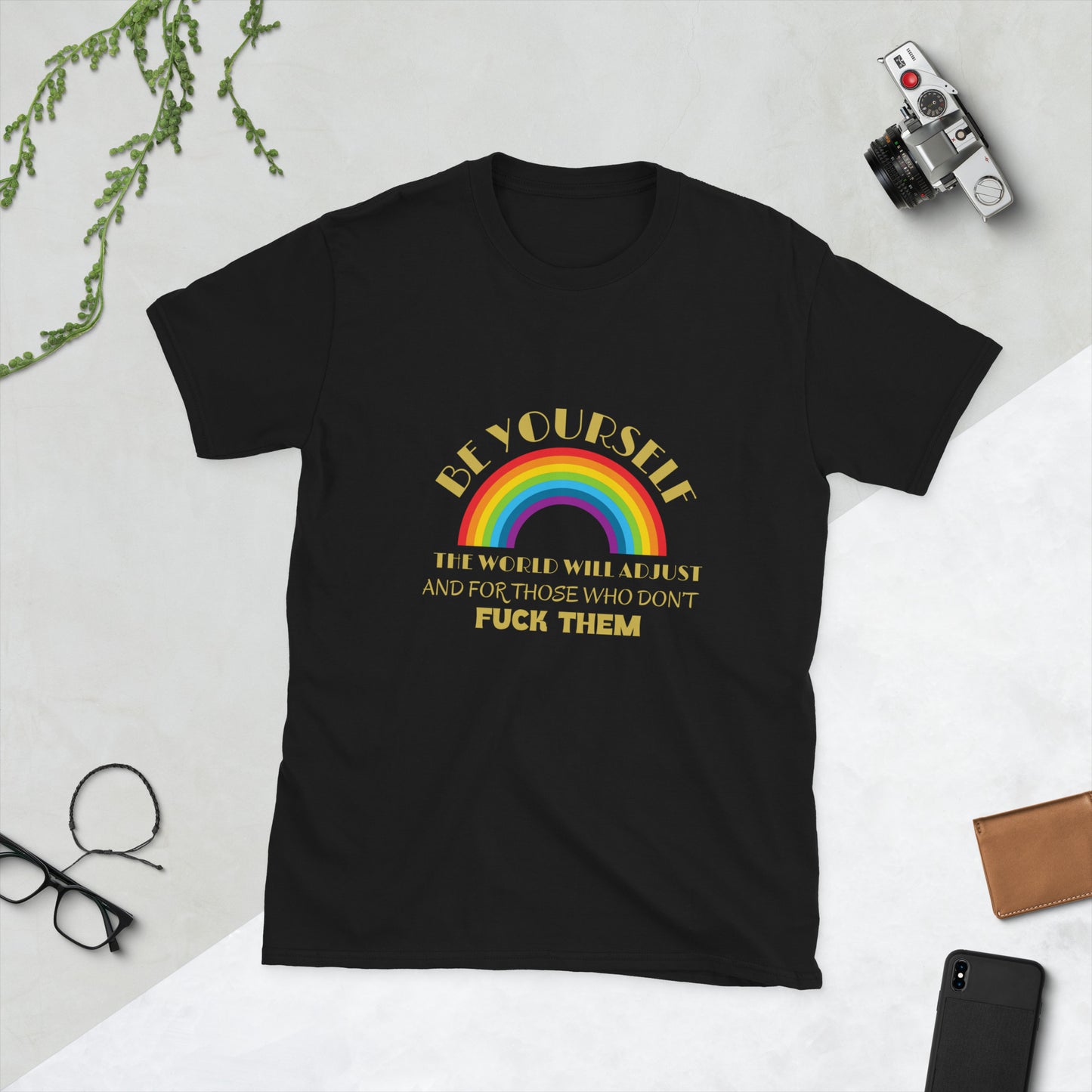 Be yourself Short-Sleeve Unisex T-Shirt