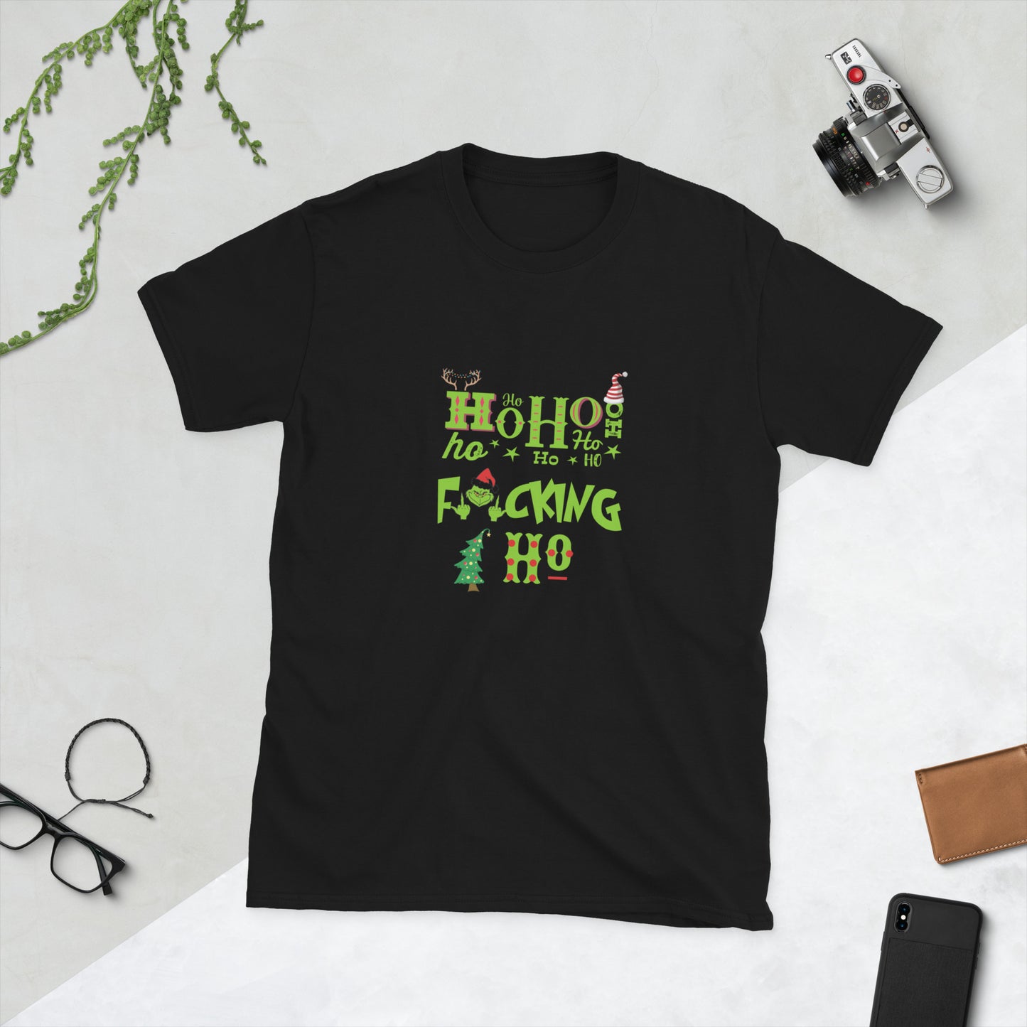 Ho fucking ho Short-Sleeve Unisex T-Shirt
