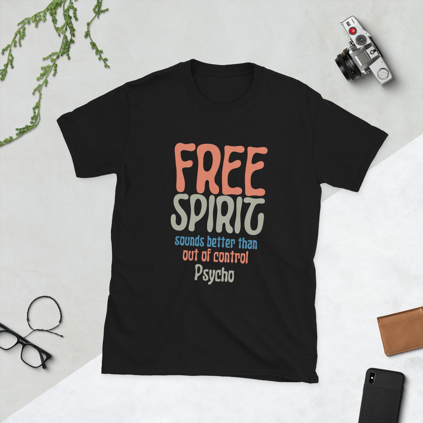 Free spirit Short-Sleeve Unisex T-Shirt