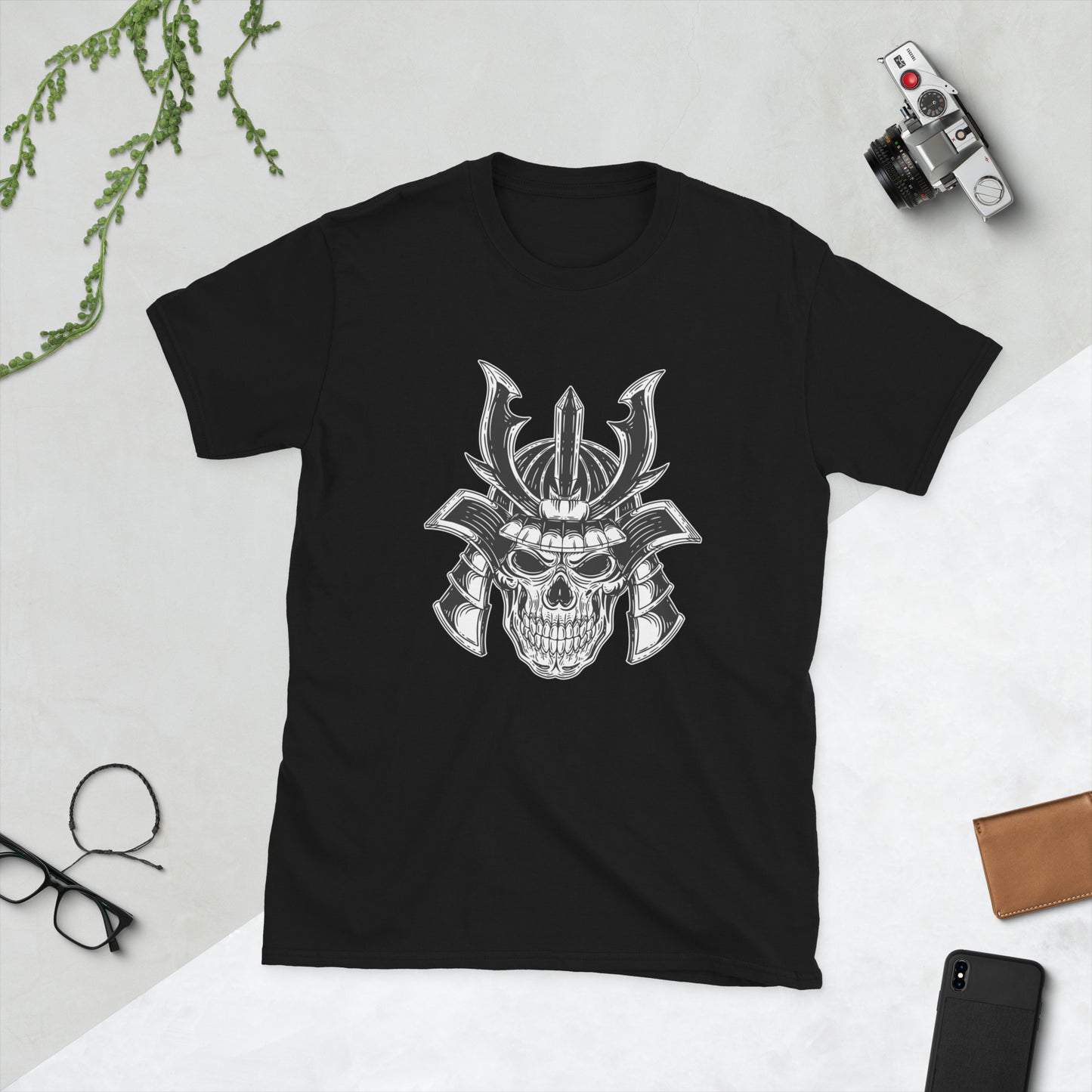 Skull Warrior Short-Sleeve Unisex T-Shirt