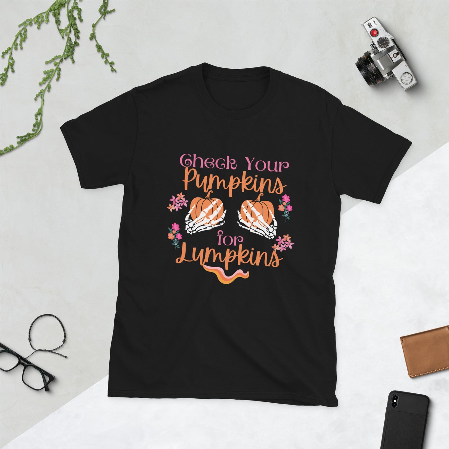 Check your pumpkins Short-Sleeve Unisex T-Shirt