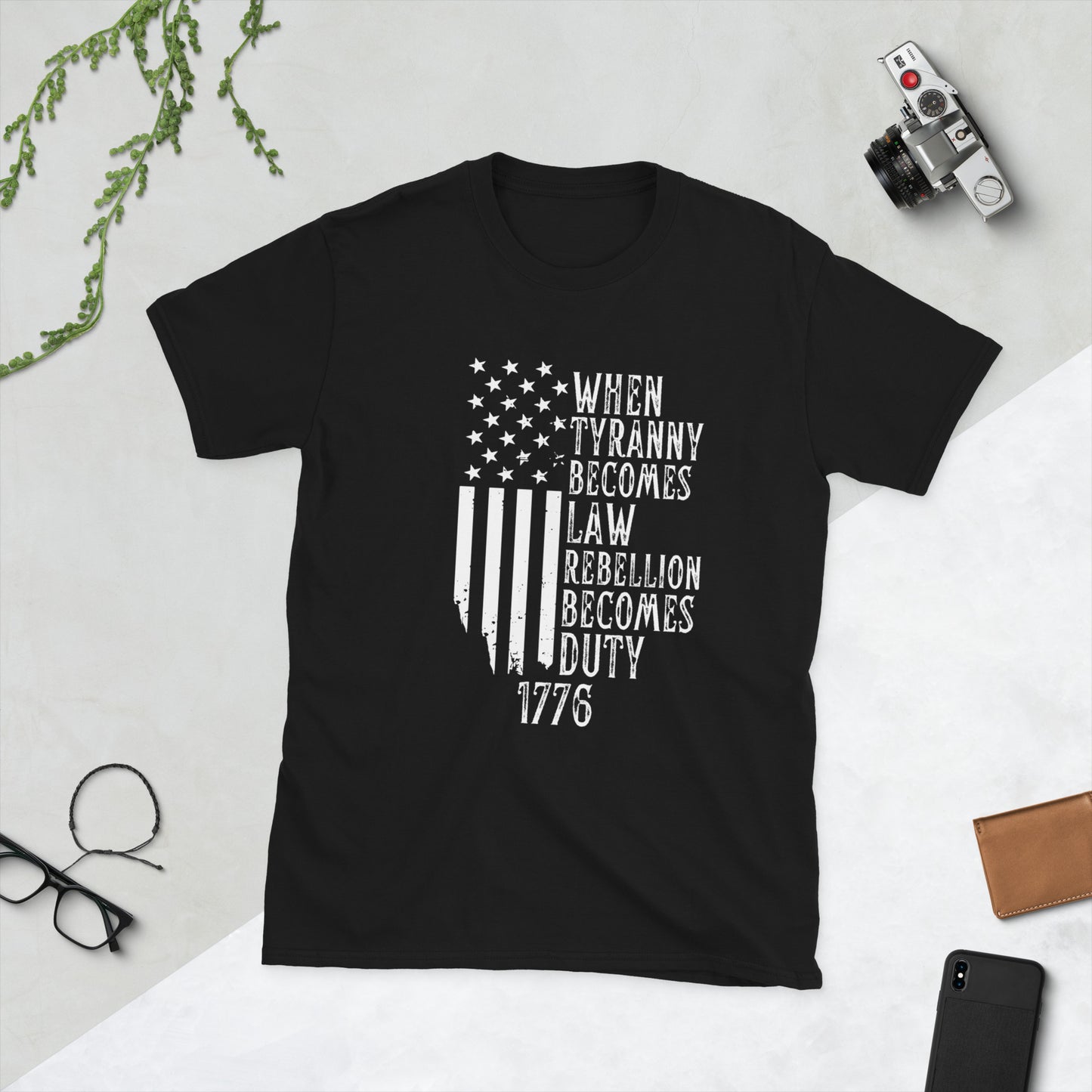 When tyranny becomes law Short-Sleeve Unisex T-Shirt