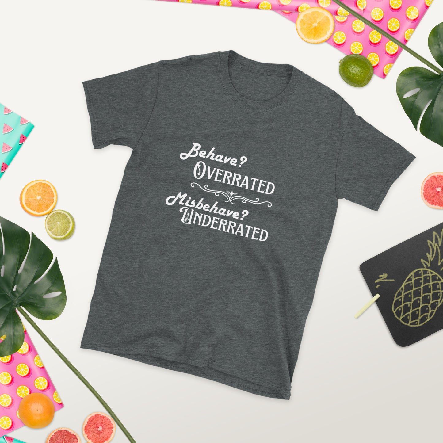 Overrated Short-Sleeve Unisex T-Shirt