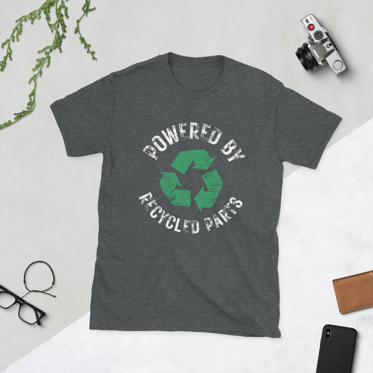 Powered by Short-Sleeve Unisex T-Shirt