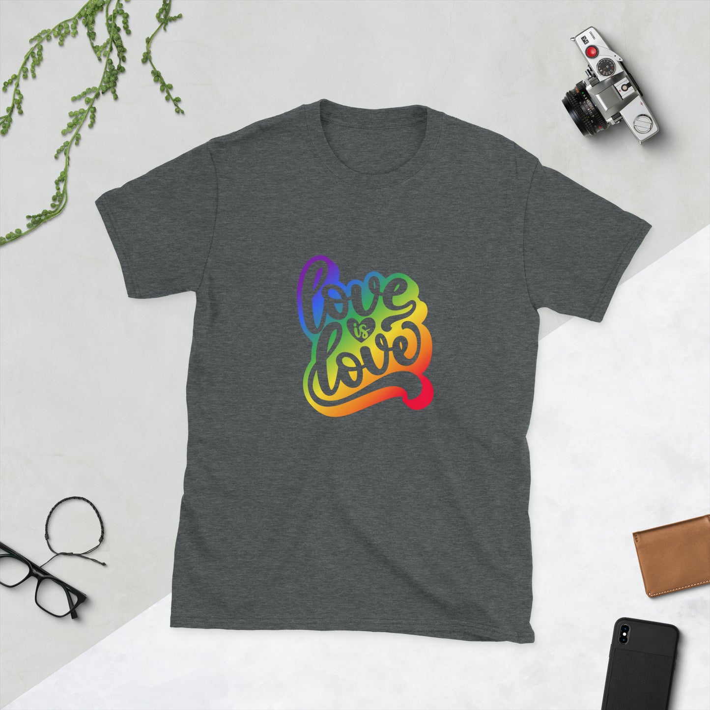 Love is love Short-Sleeve Unisex T-Shirt